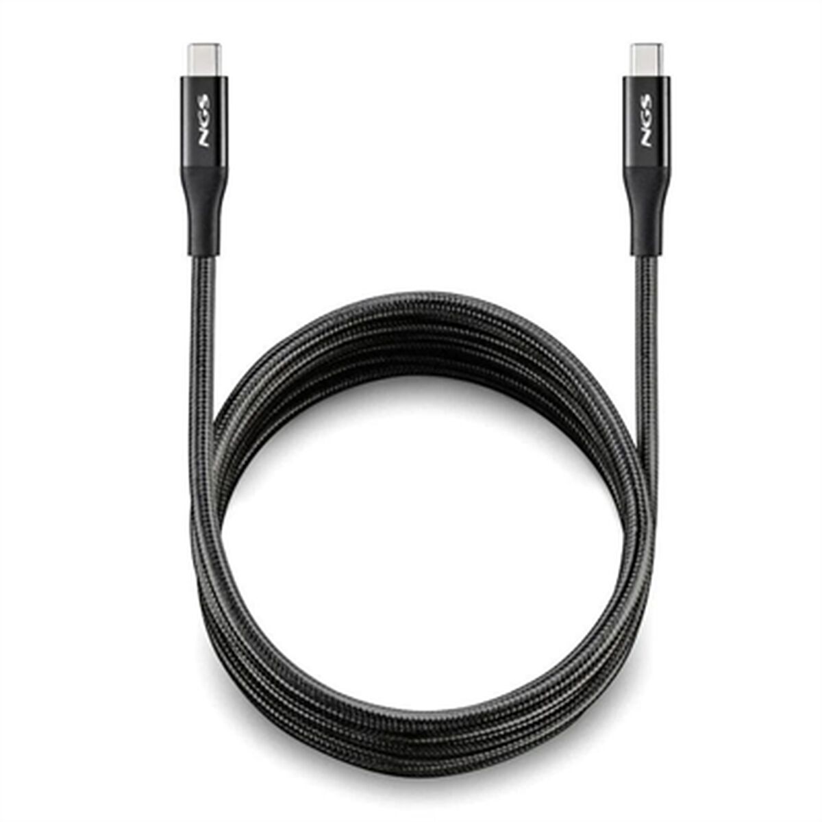 Cabo USB-C NGS KNOT240W-2 Preto 2 m