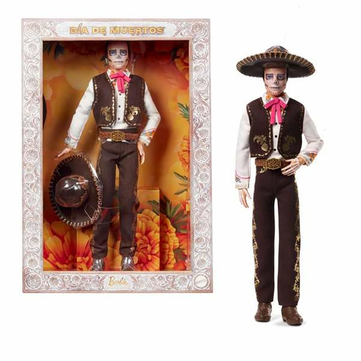 Boneco Mattel Ken Dia dos mortos
