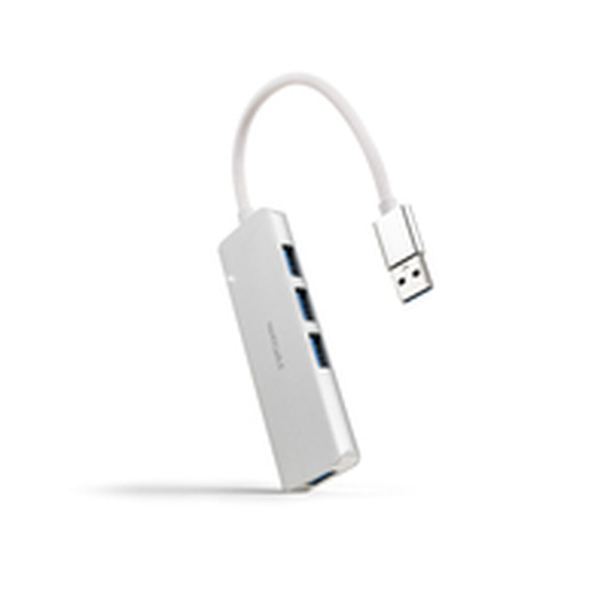 Hub USB NANOCABLE 10.16.4602 Prateado