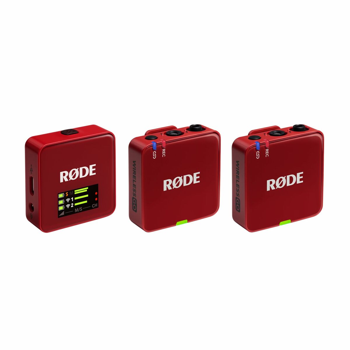 Microfone Rode GO III-R Vermelho