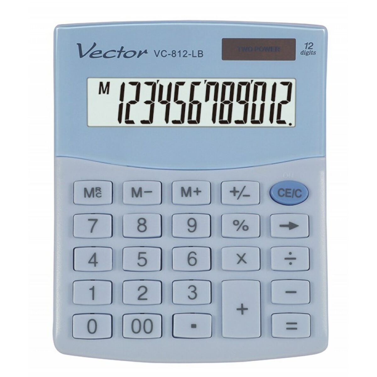 Calculadora Vector KAV VC-812 LB Azul