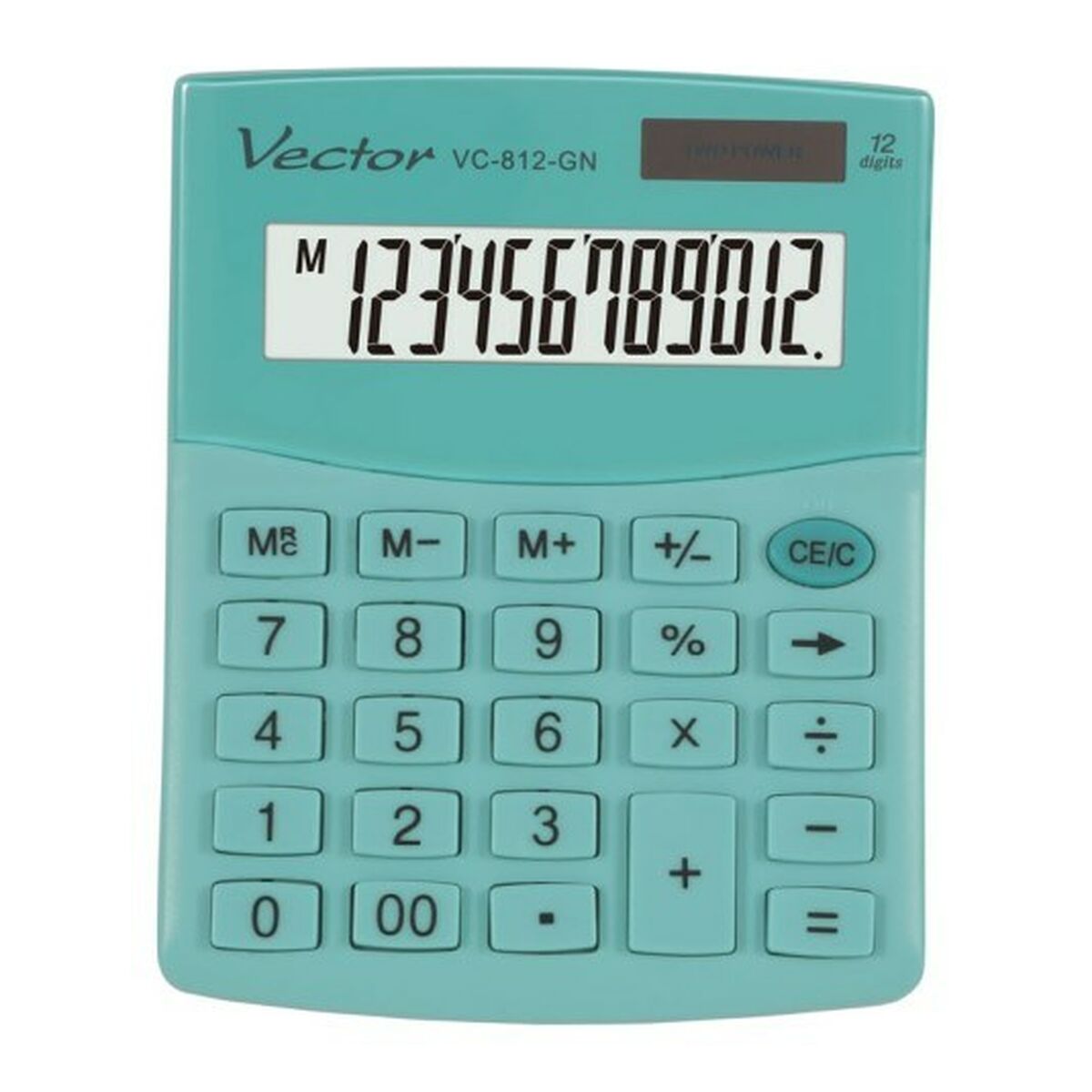 Calculadora Vector KAV VC-812 GN Verde