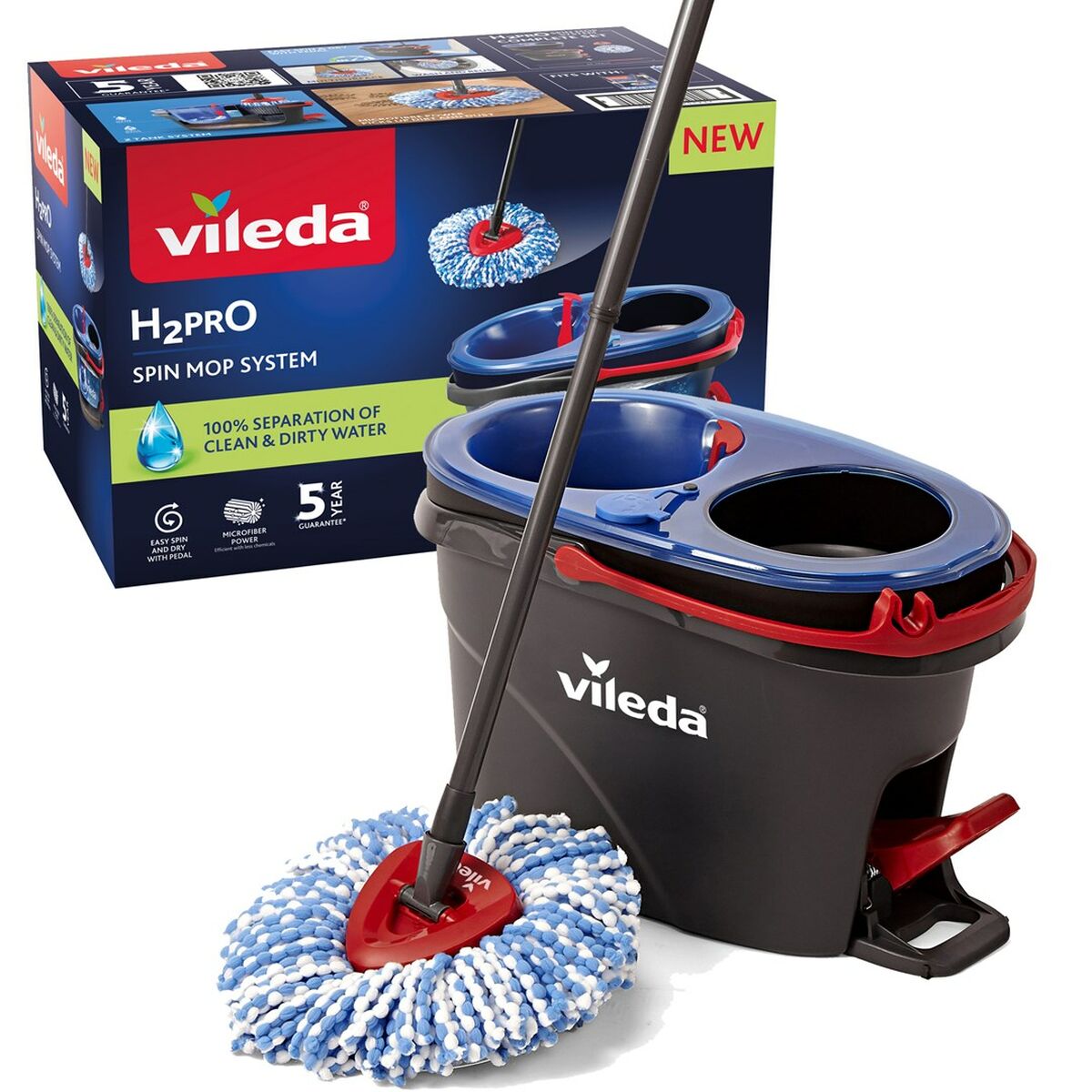 Esfregona a Vapor Vileda 178332