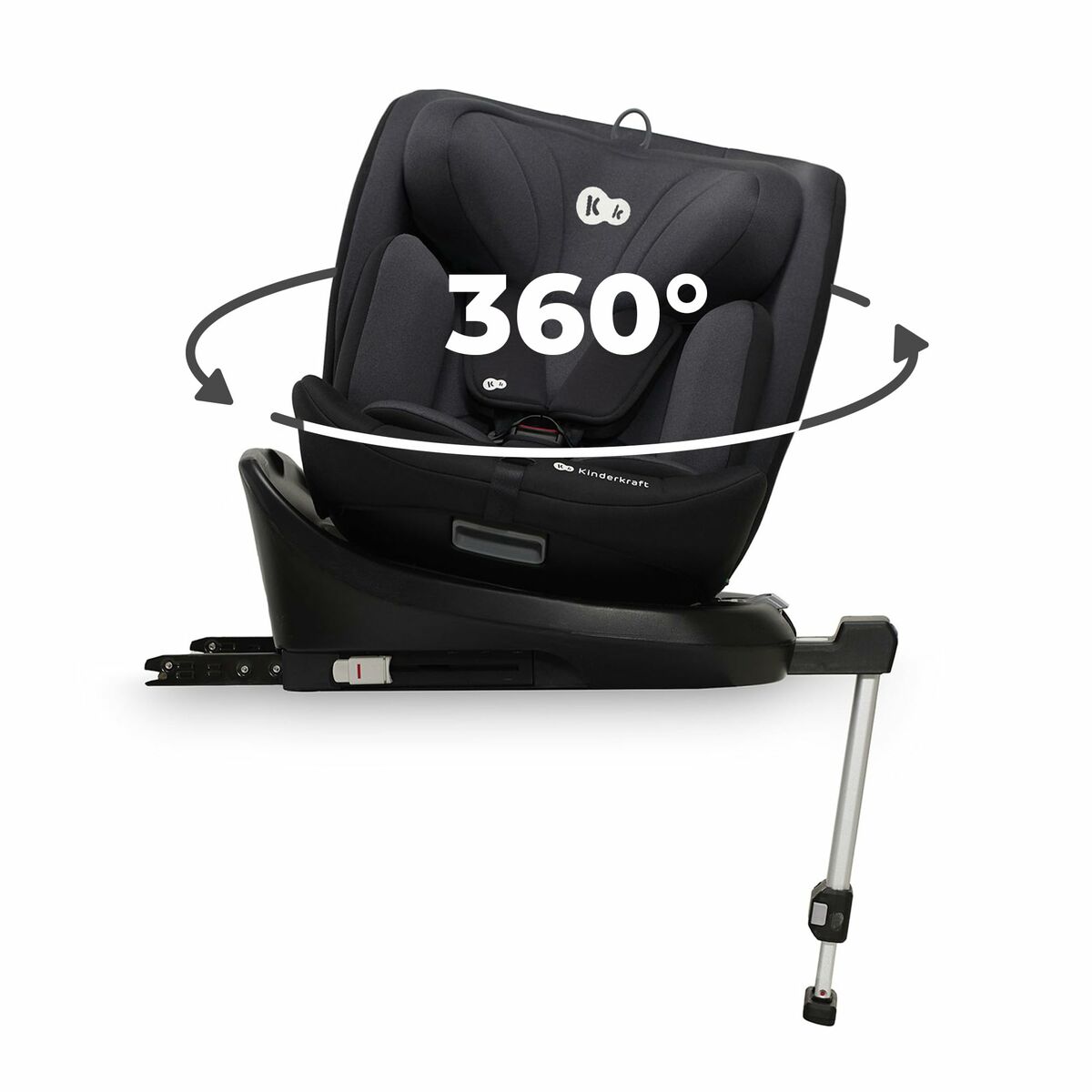 Cadeira para Automóvel Kinderkraft KCI36000BLK0000 Preto