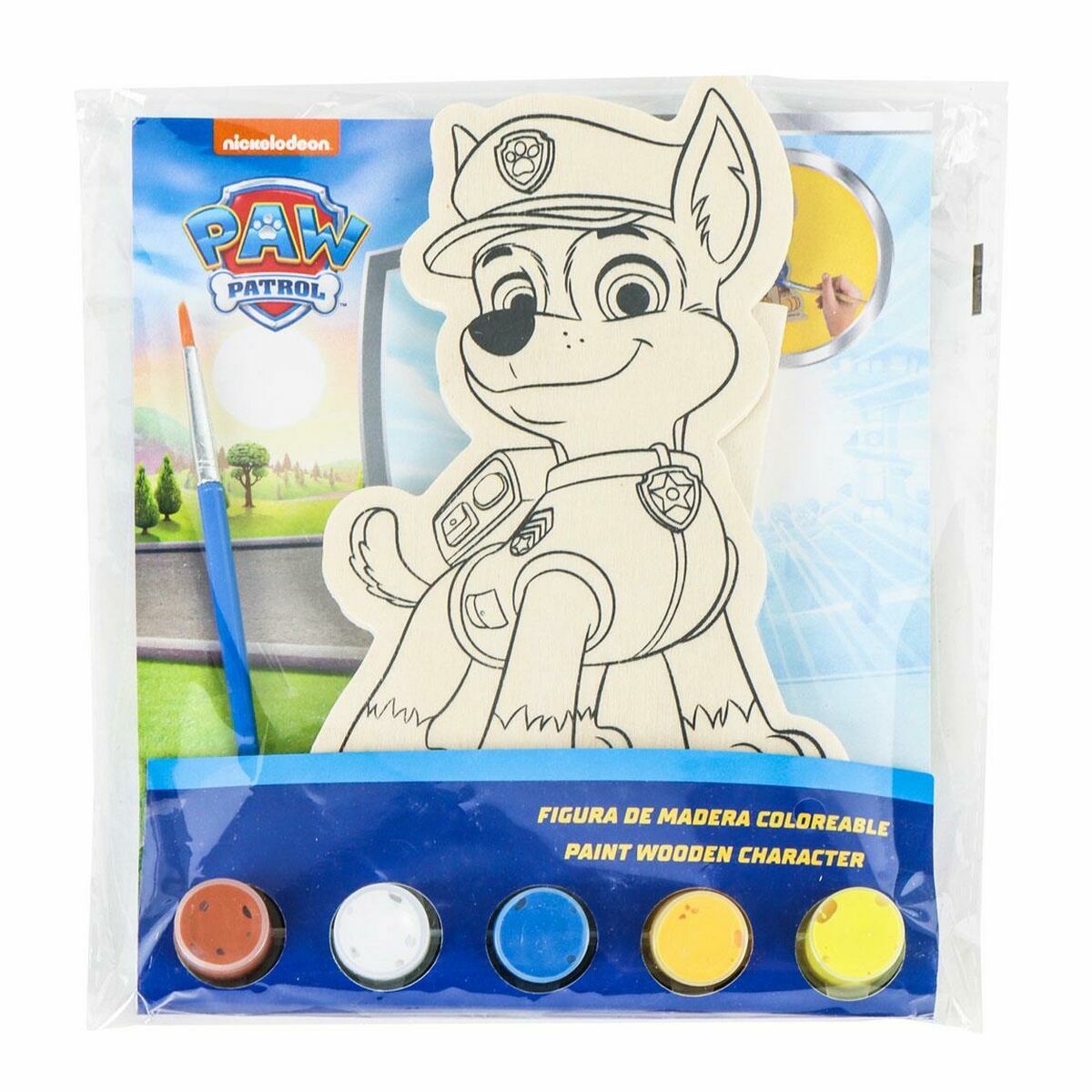 Jogo de madeira The Paw Patrol Madeira 14 x 18 x 5 cm