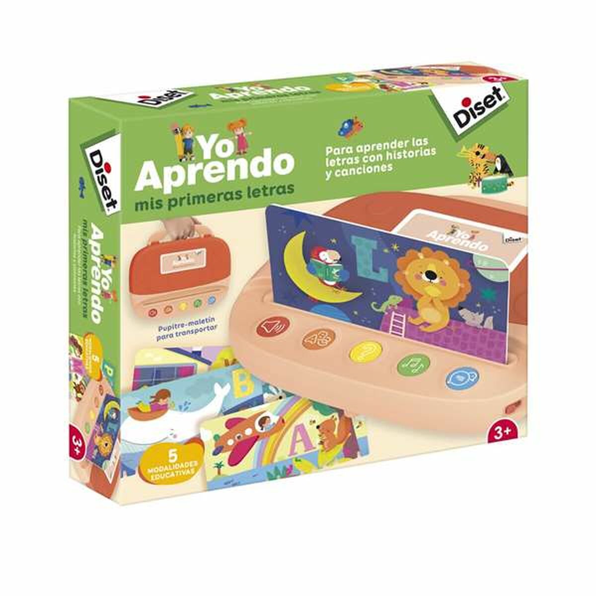 Jogo de Plasticina Diset Multicolor 798 g 5 Peças