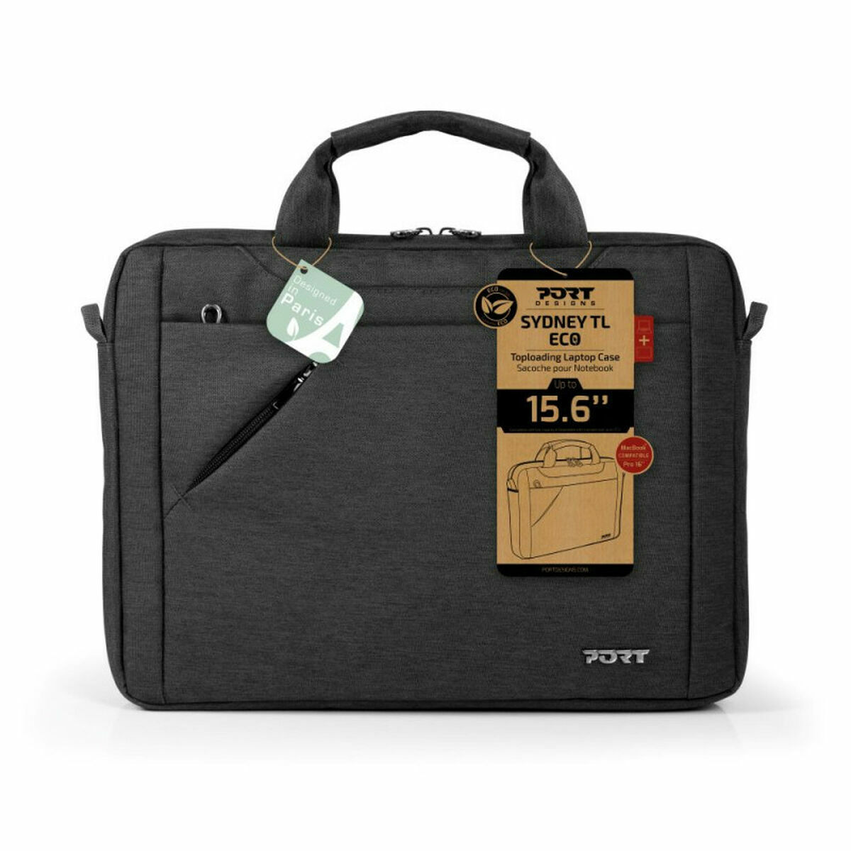 Mala para Portátil Port Designs 135172 Preto