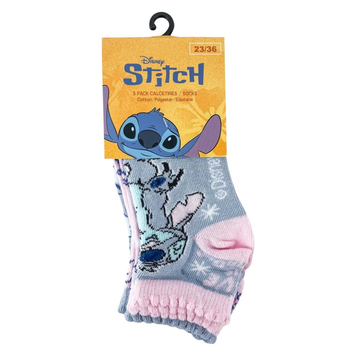 Meias Stitch 3 pares