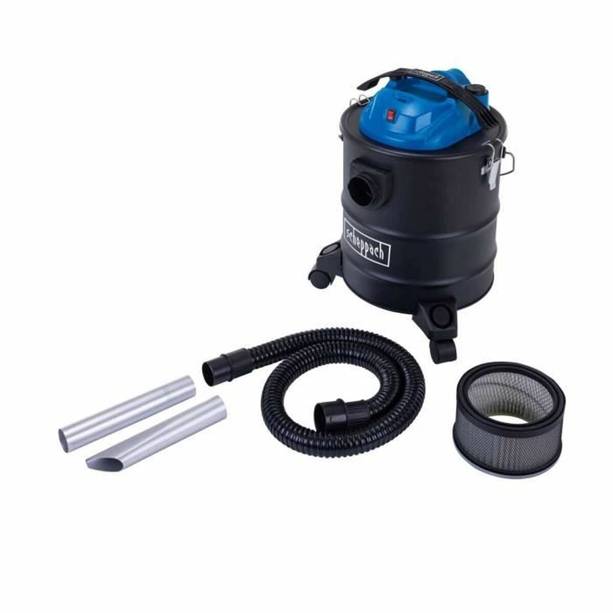 Aspirador de Cinzas Scheppach Preto 1300 W 20 L