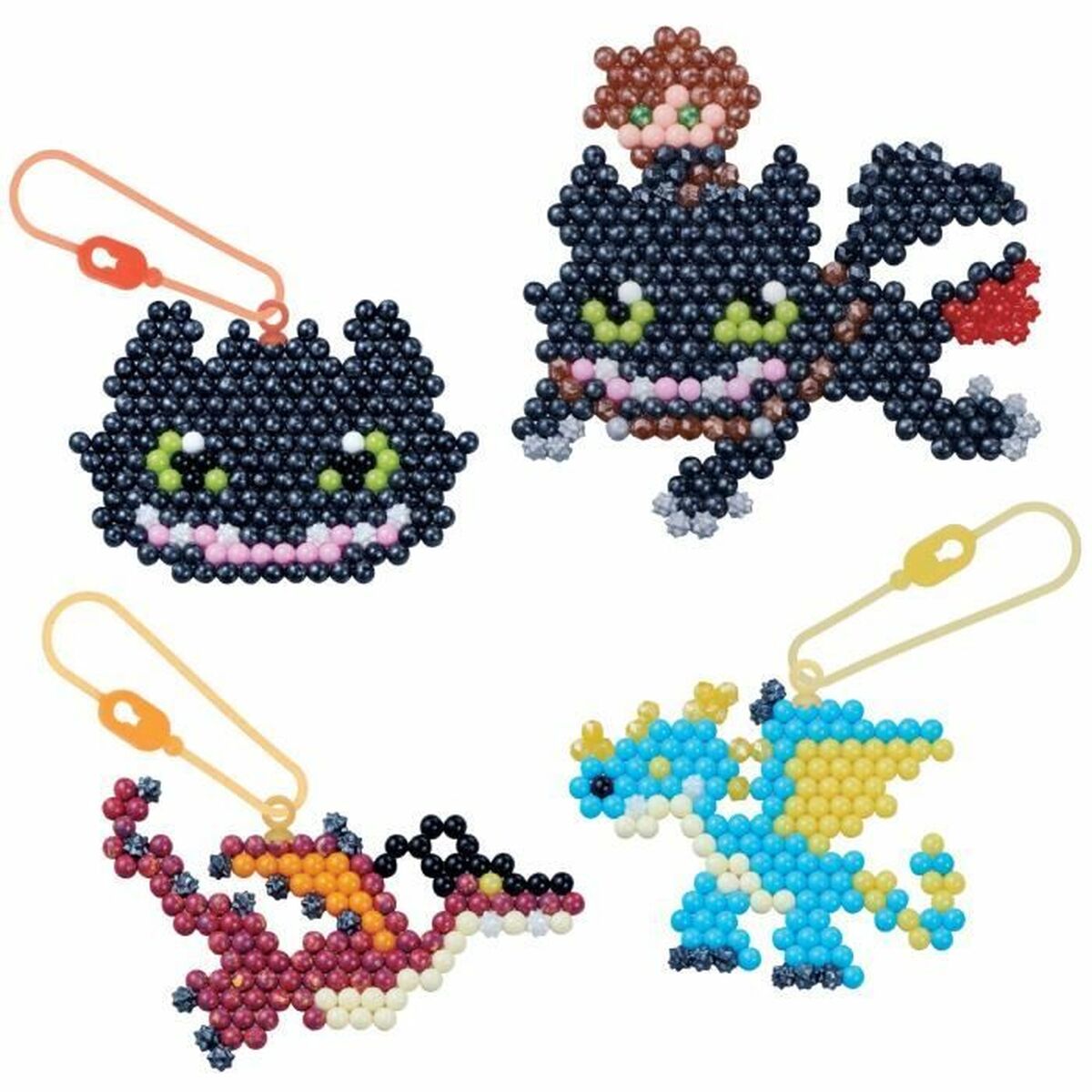Jogo de Trabalhos Manuais Aquabeads Dragons (800 Peças)