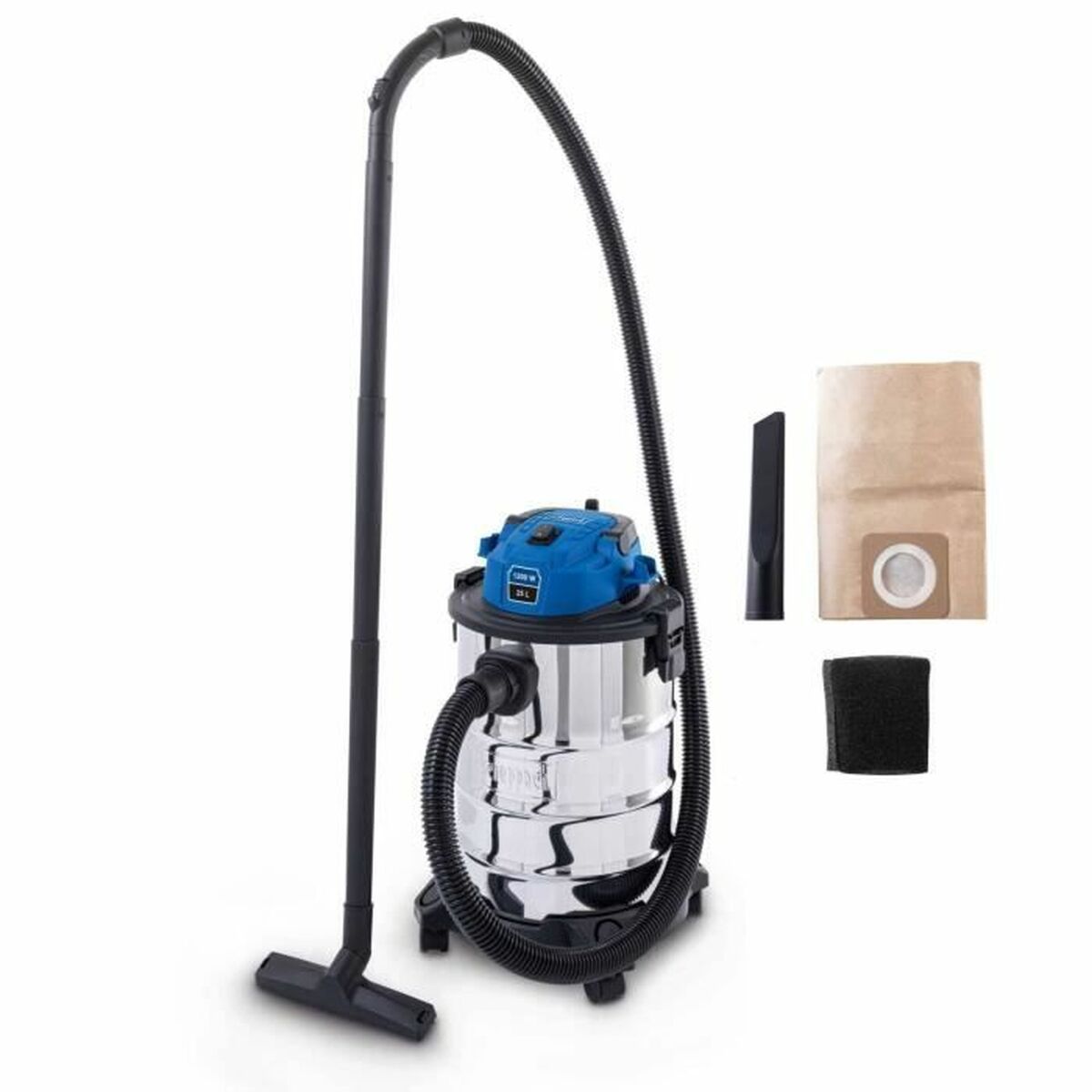 Aspirador em seco e húmido Scheppach 1200 W 20 kPa 25 L