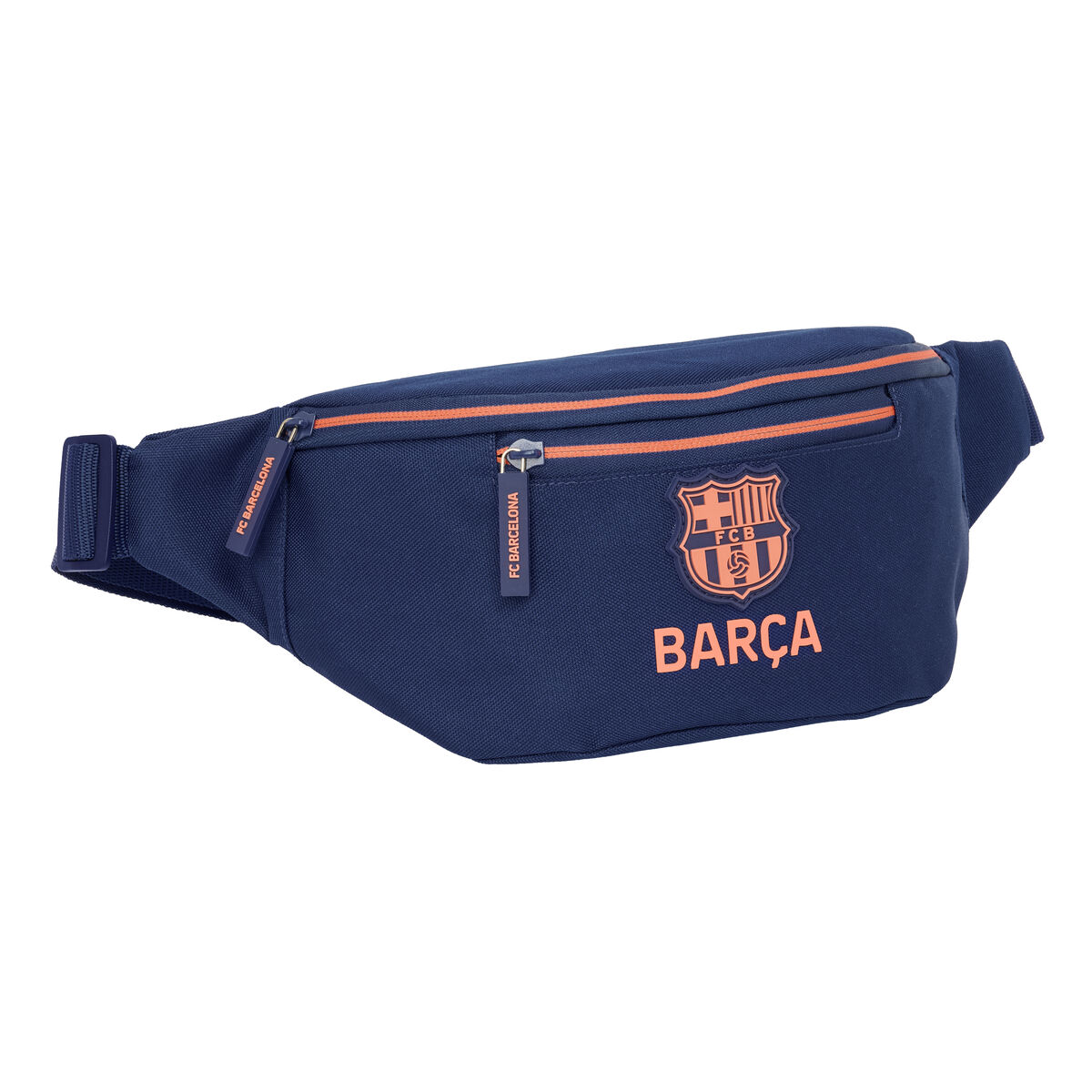 Bolsa de Cintura F.C. Barcelona Azul Marinho Desportivo 23 x 12 x 9 cm