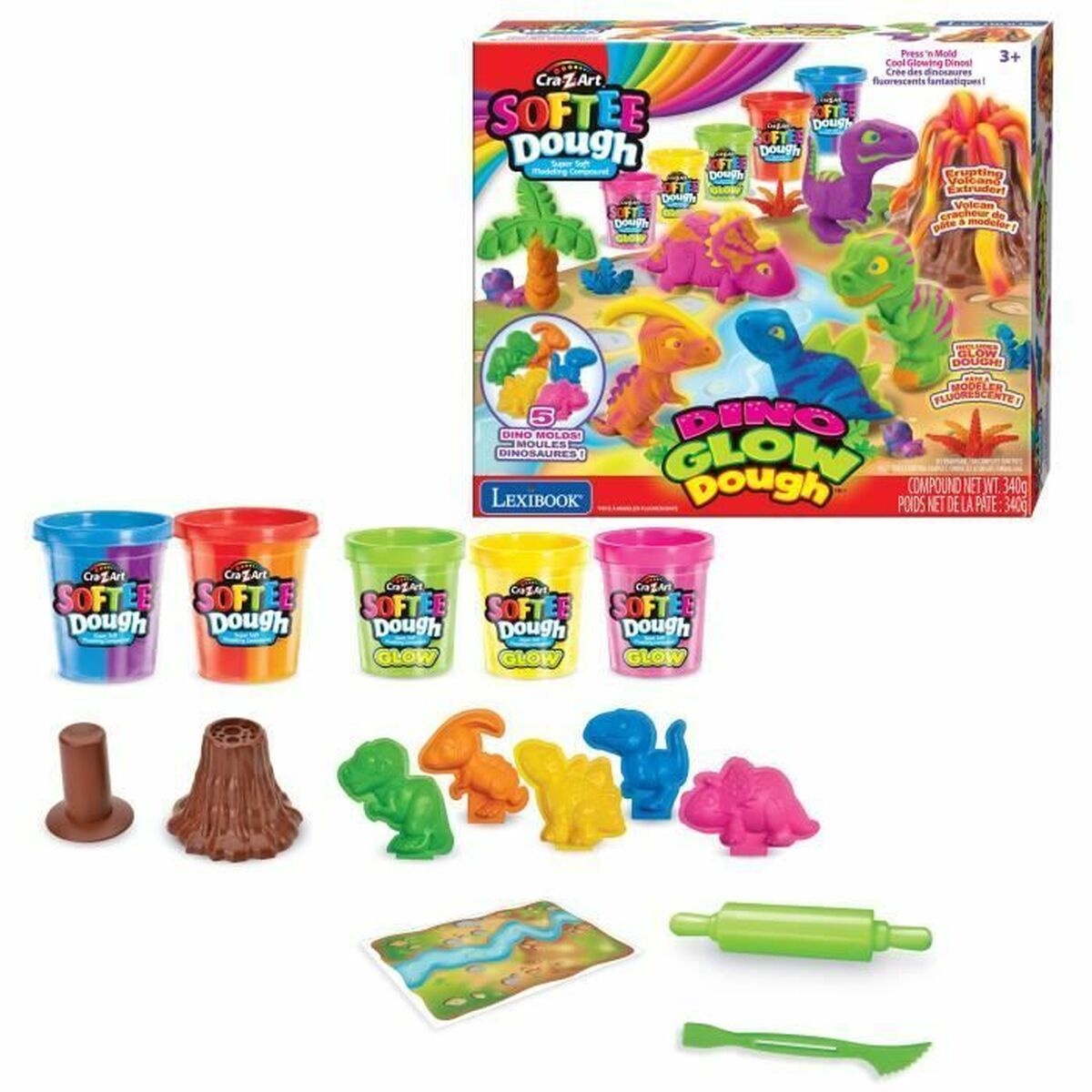 Jogo de Plasticina Lexibook
