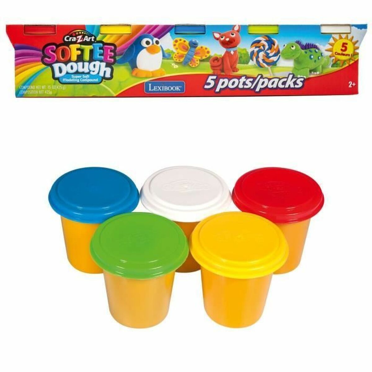 Jogo de Plasticina Lexibook