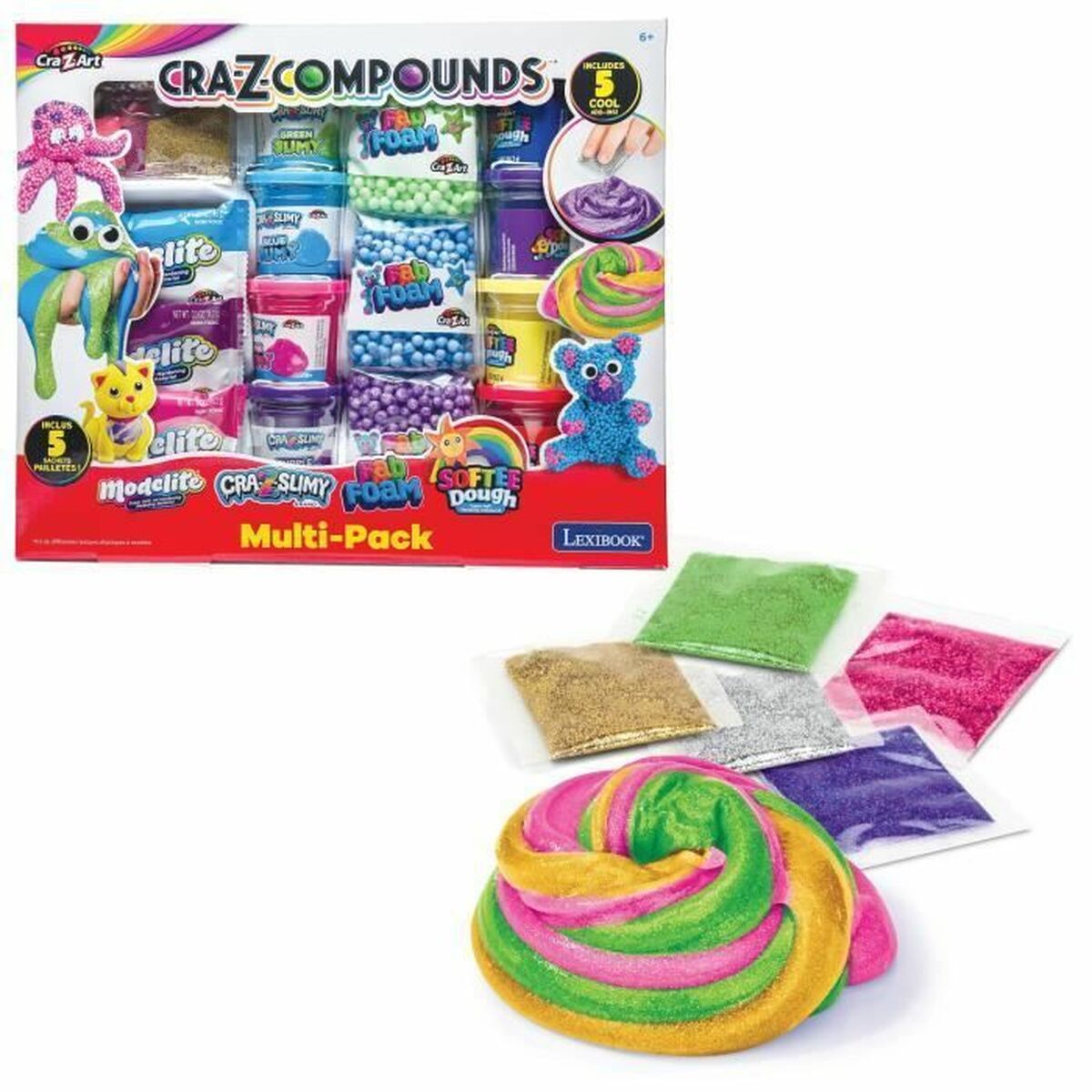 Jogo de Plasticina Lexibook