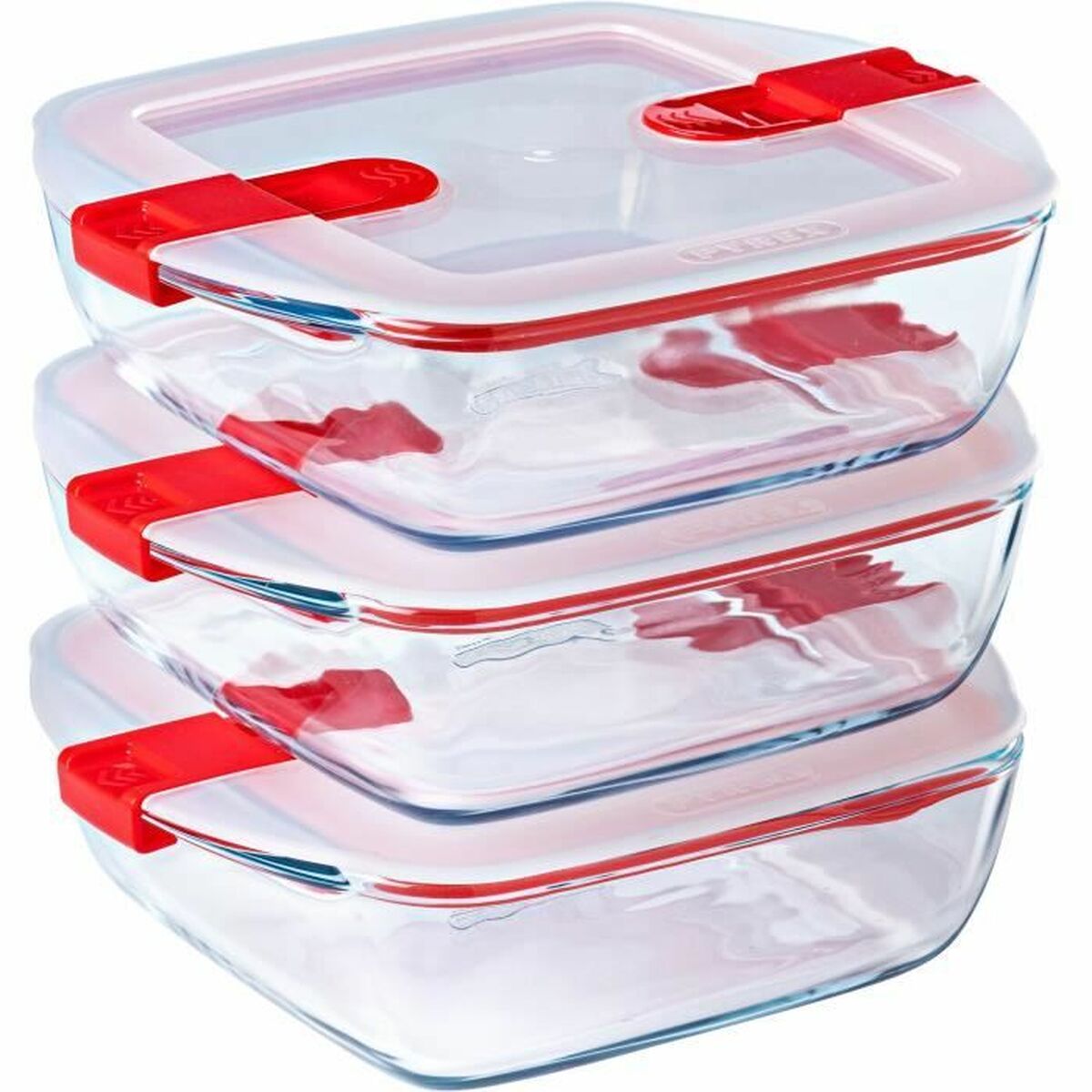 Recipiente para Conservar Alimentos Pyrex Cook & Heat 1 L Transparente