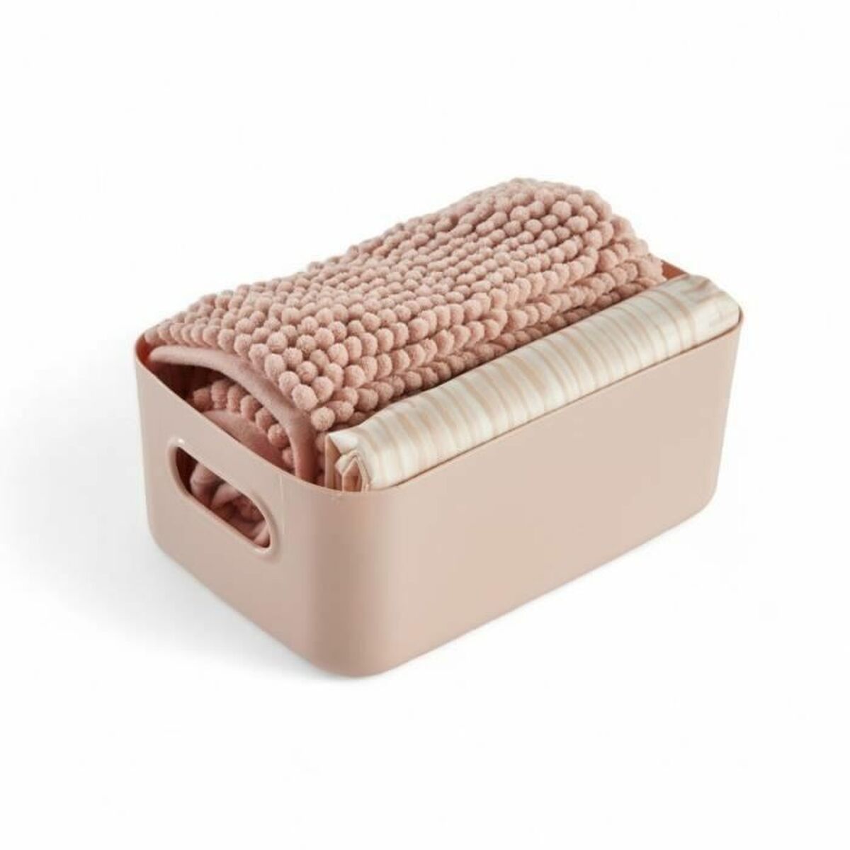 Conjunto de Banho TODAY HOY Cor de Rosa Plástico 3 Peças