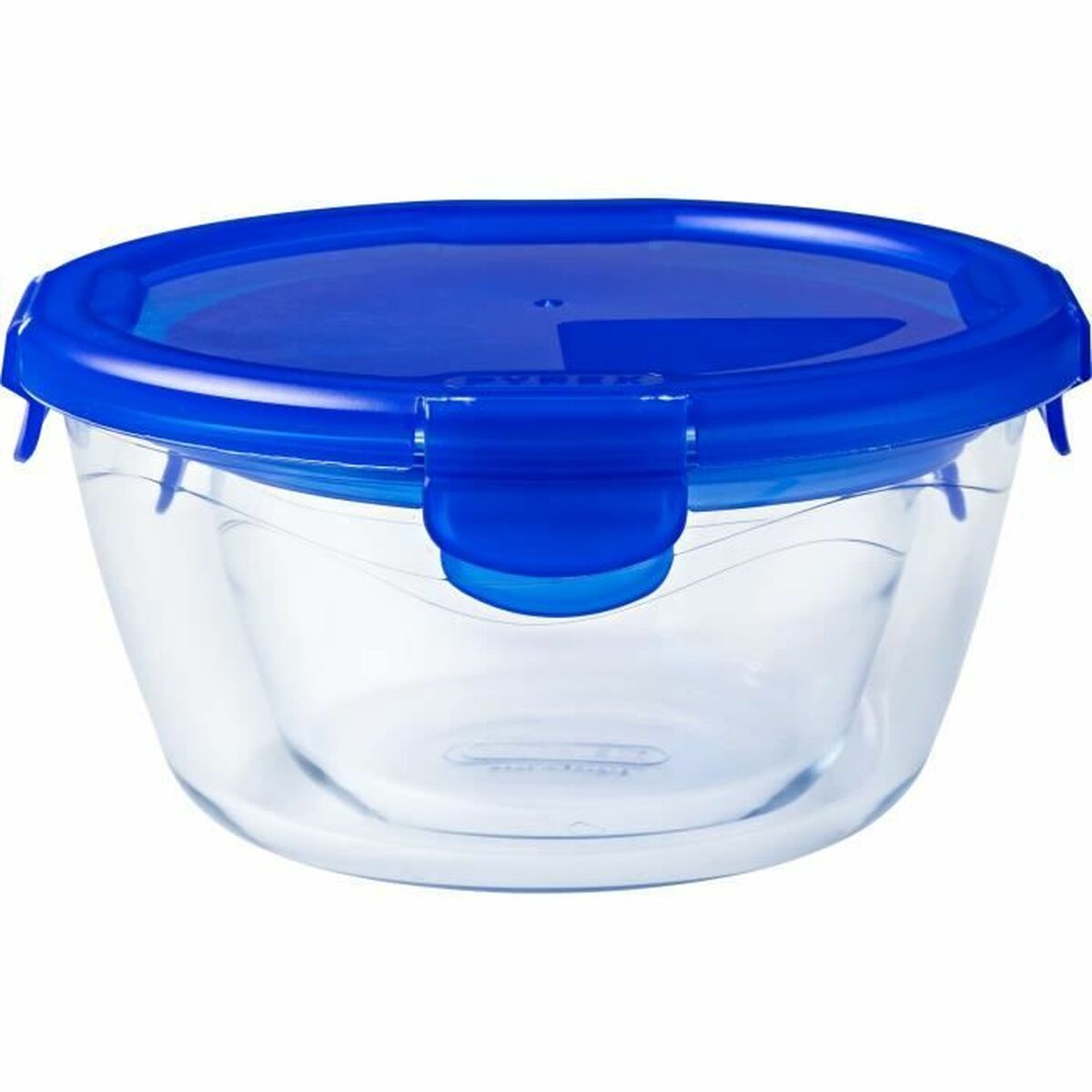 Conjunto de Recipientes de Cozinha Herméticos Empilháveis Pyrex Azul 0,7 L 3 Peças
