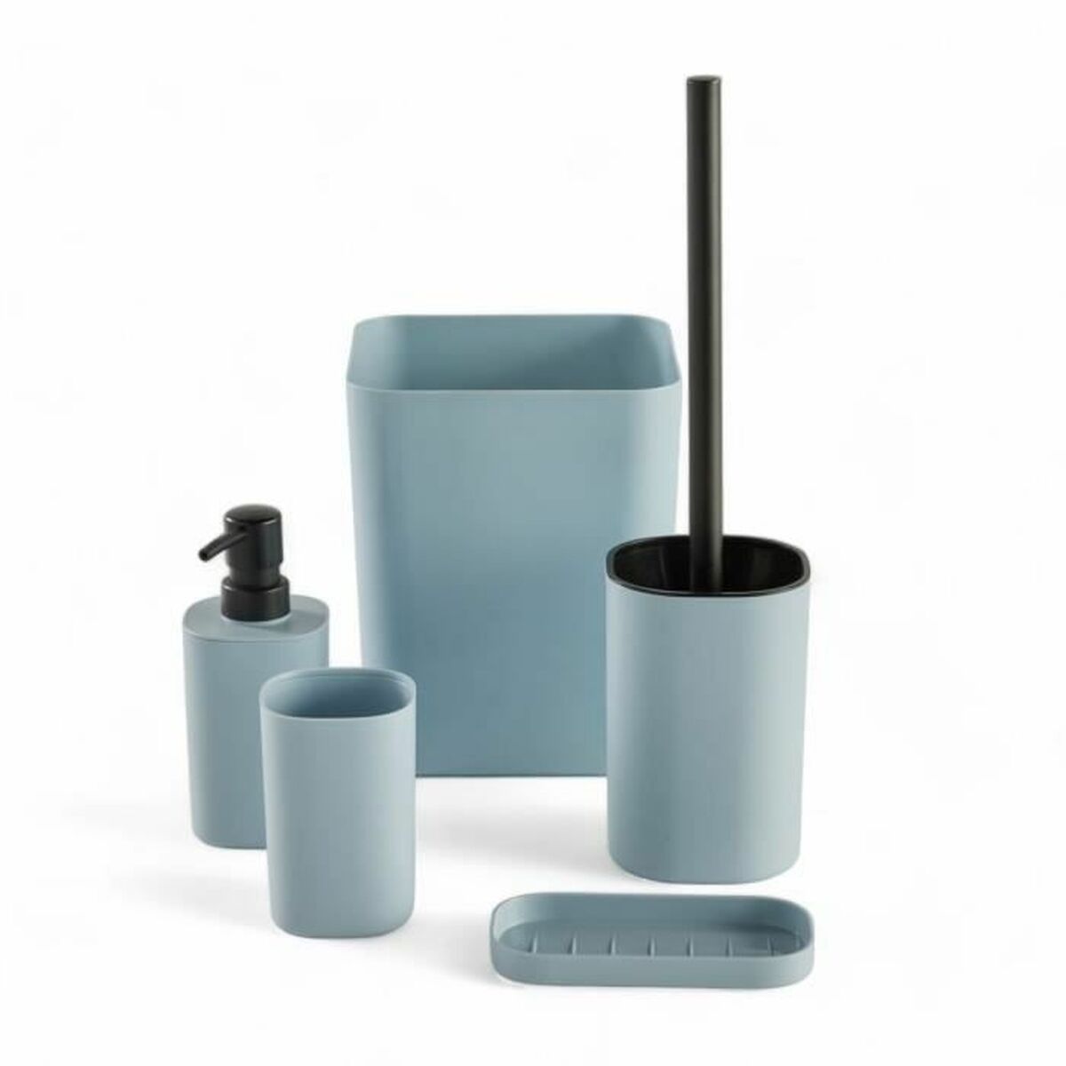 Conjunto de Banho TODAY HOY Azul Plástico Moderno (5 Unidades)