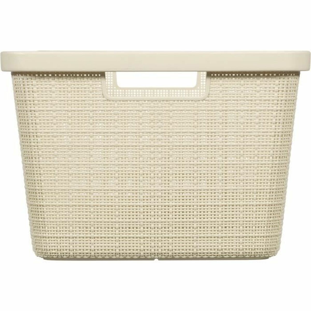 Cesto da Roupa Curver Yute Branco Plástico 45 L