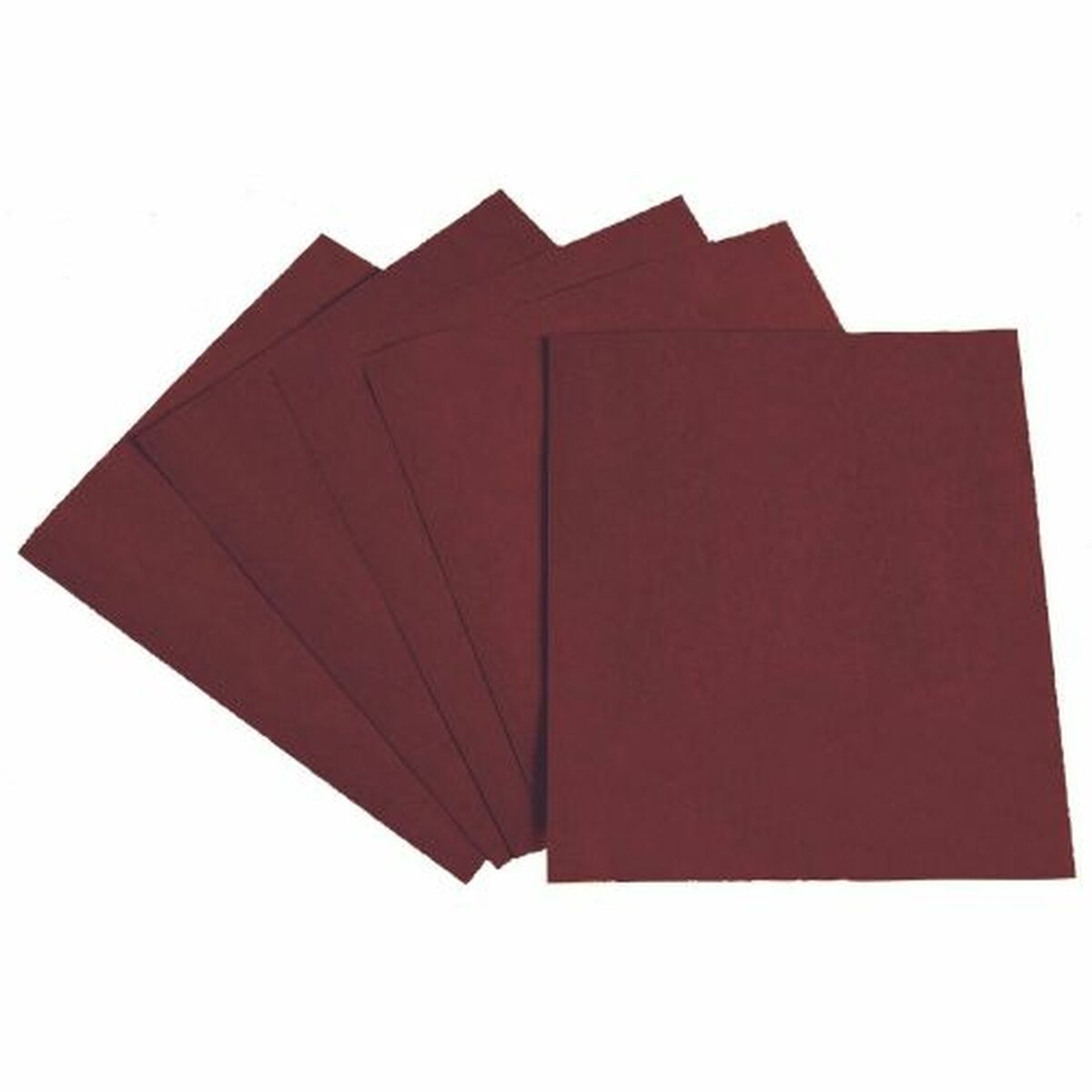 Papel de lixa INTERFLEX 23 x 28 cm Óxido de alumínio 50 Unidades