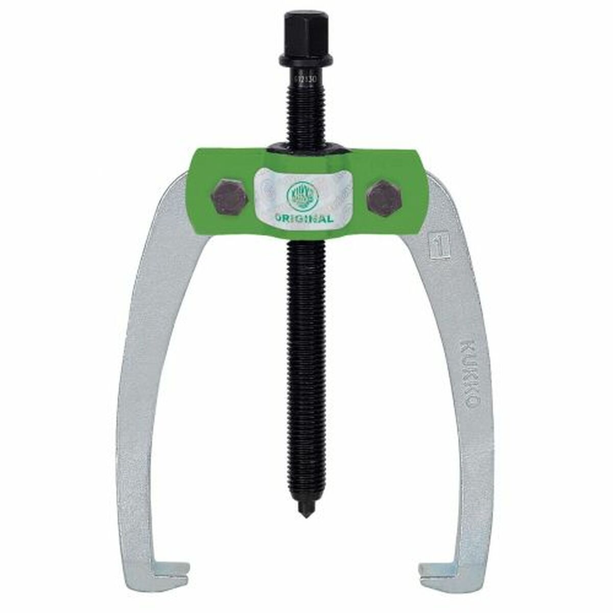 Extrator de rolamentos autocentrante KUKKO 100 x 100 mm 2 Pernas