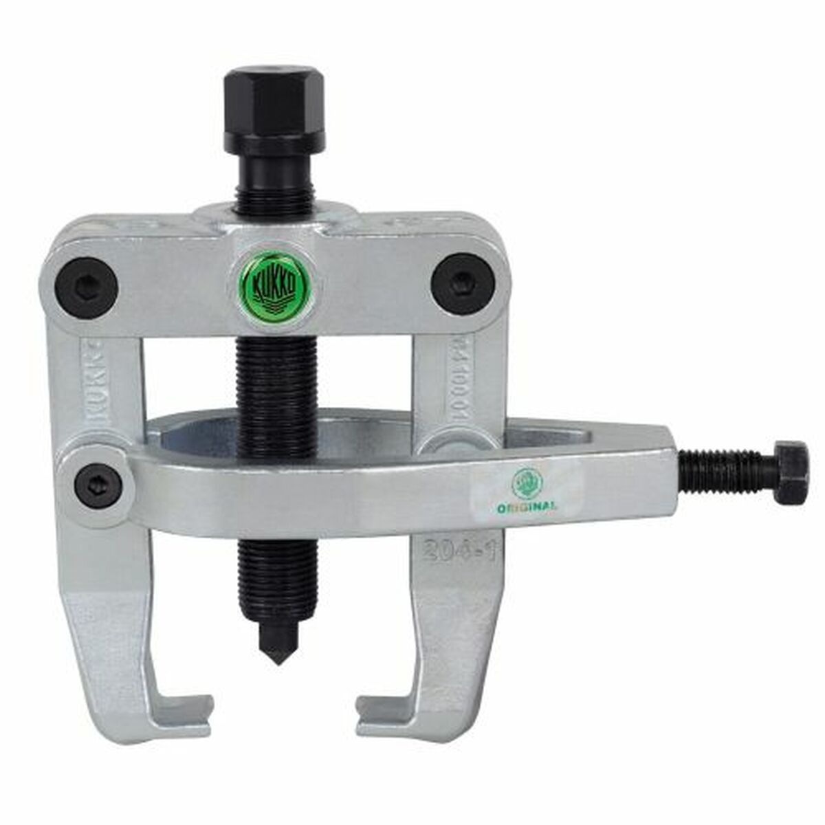 Extrator de rolamentos com braçadeira lateral KUKKO 100 x 100 mm 2 Pernas