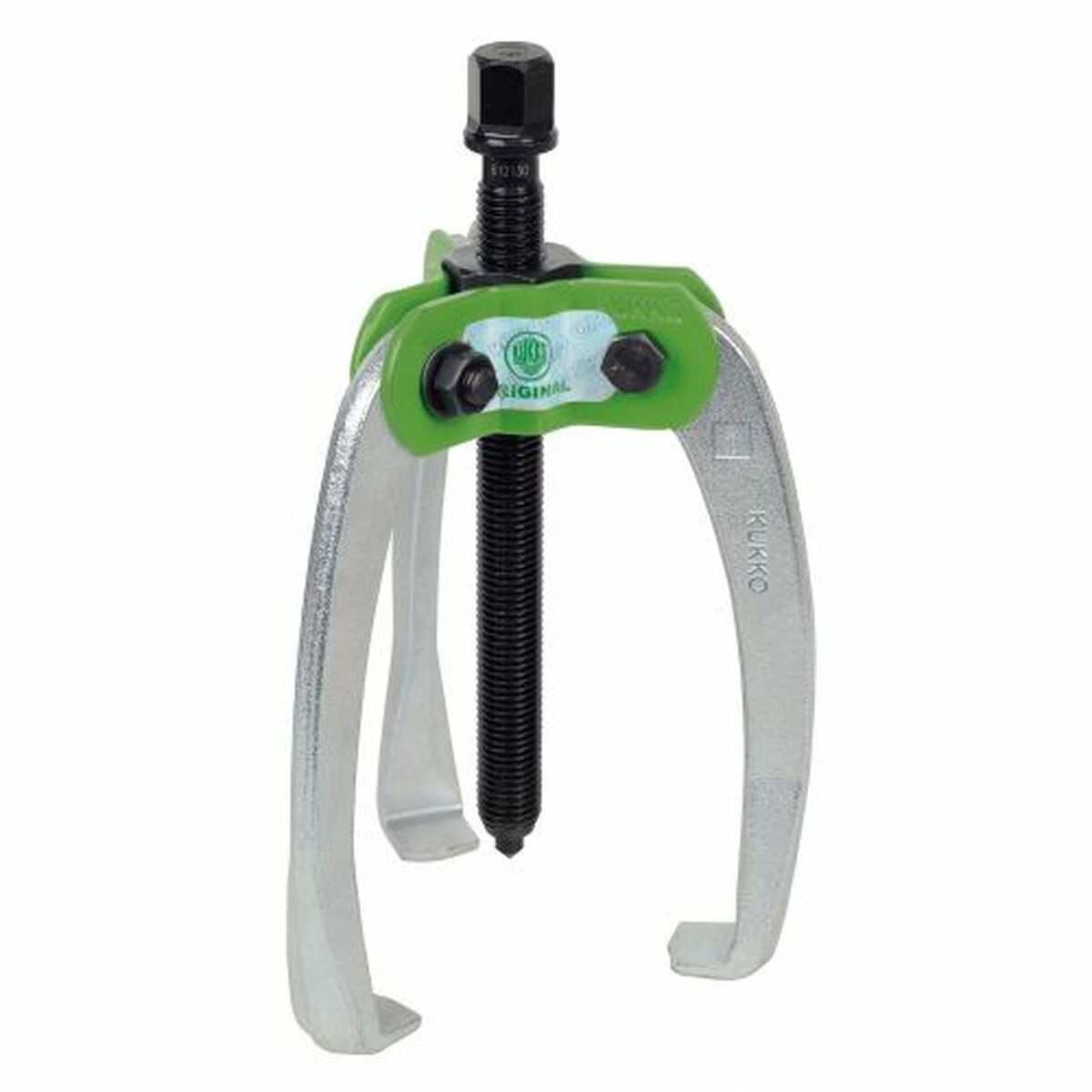 Extrator de rolamentos autocentrante KUKKO 100 x 100 mm 3 Pernas