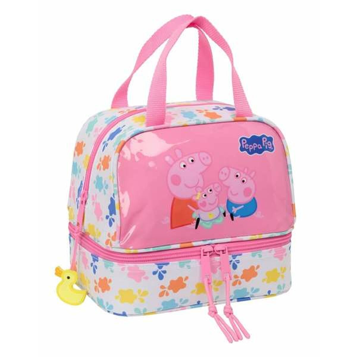 Porta-merendas Térmico Peppa Pig Baby pig 20 x 20 x 15 cm