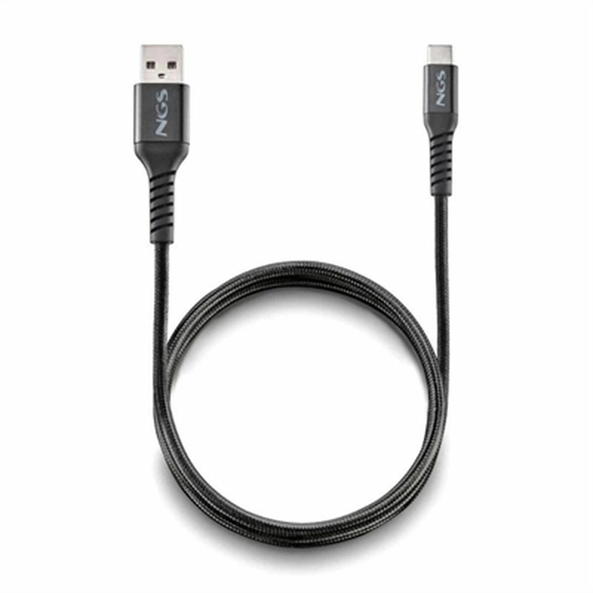 Cabo USB-C NGS KNOT-AC 1 m Preto