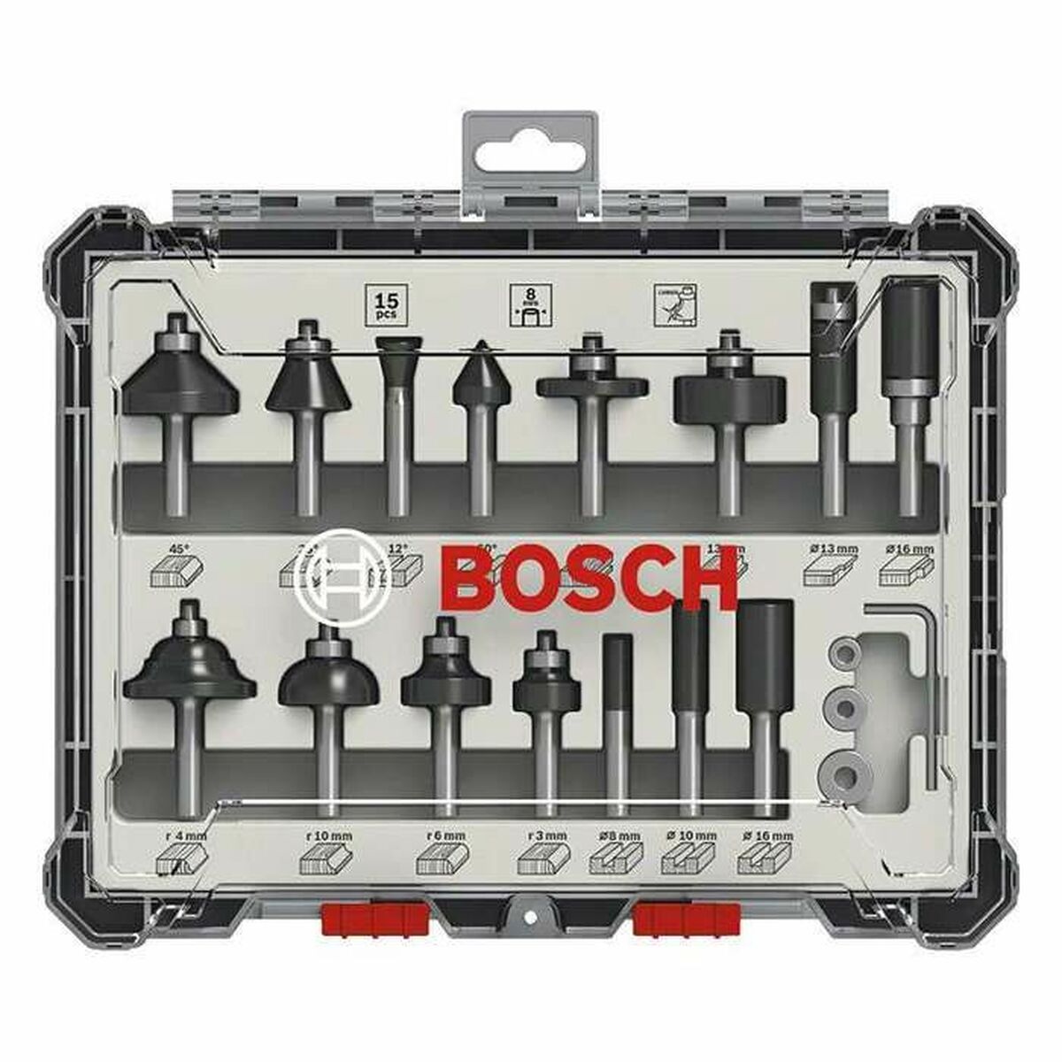 Conjunto de brocas BOSCH 2607017472 Metal