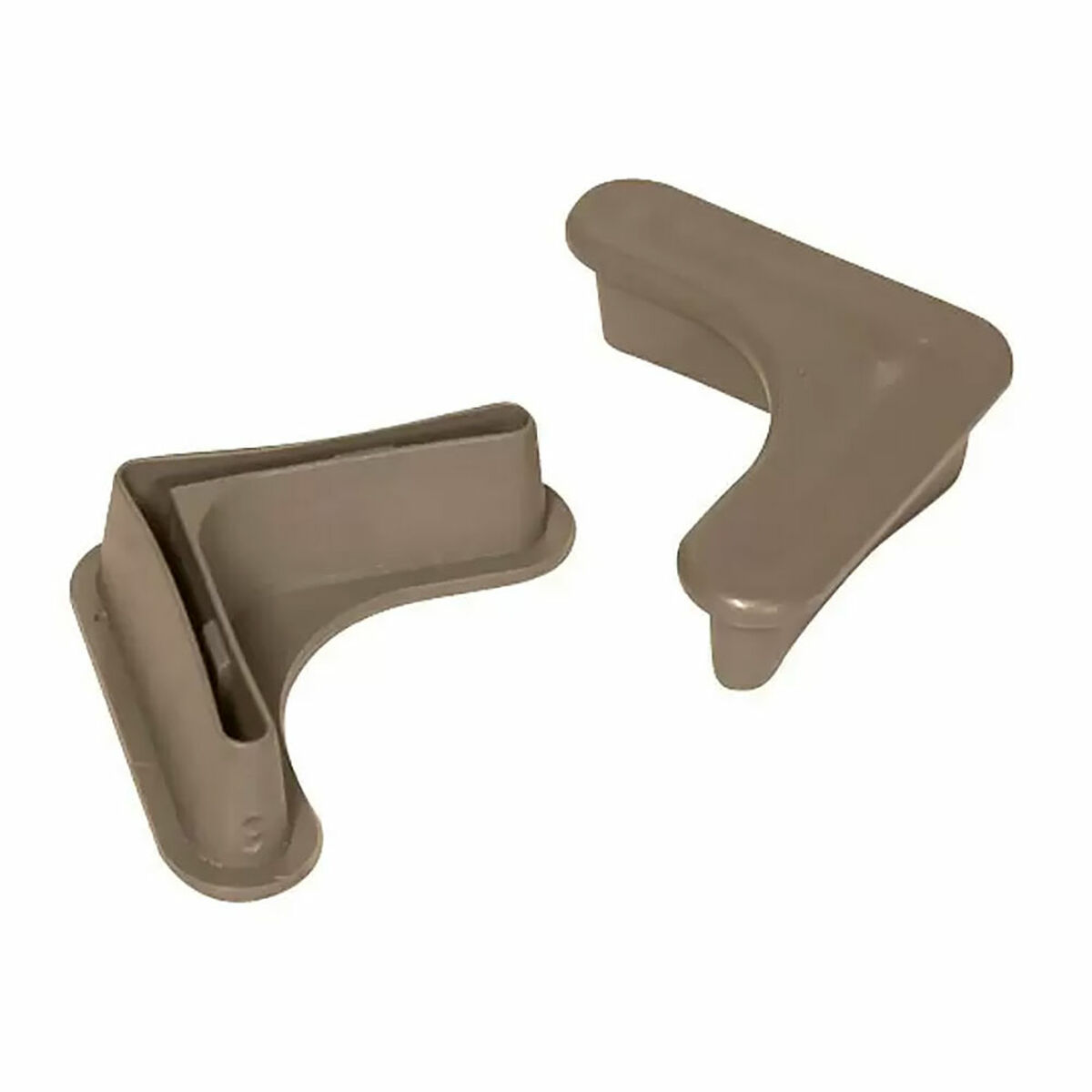 Pés Simon Rack Cinzento ABS Quadrado (100 Unidades)