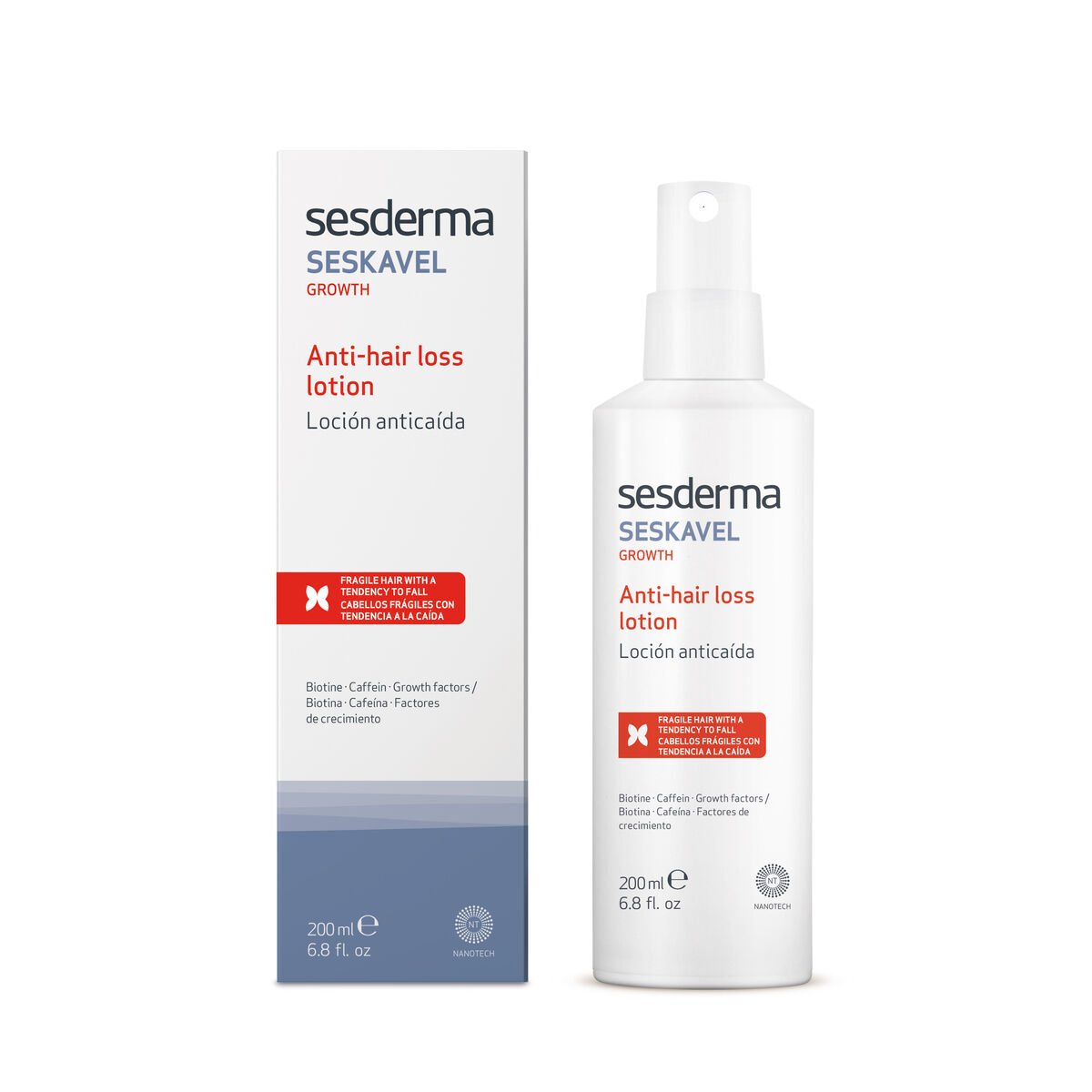 Loção Capilar Antiqueda Sesderma Seskavel 200 ml
