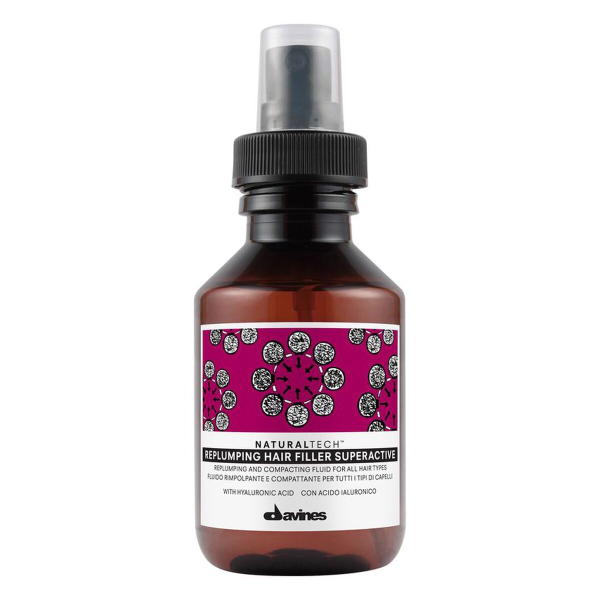 Tratamento Capilar Reconstrutor Davines Replumping Hair Filler Superactivo 100 ml