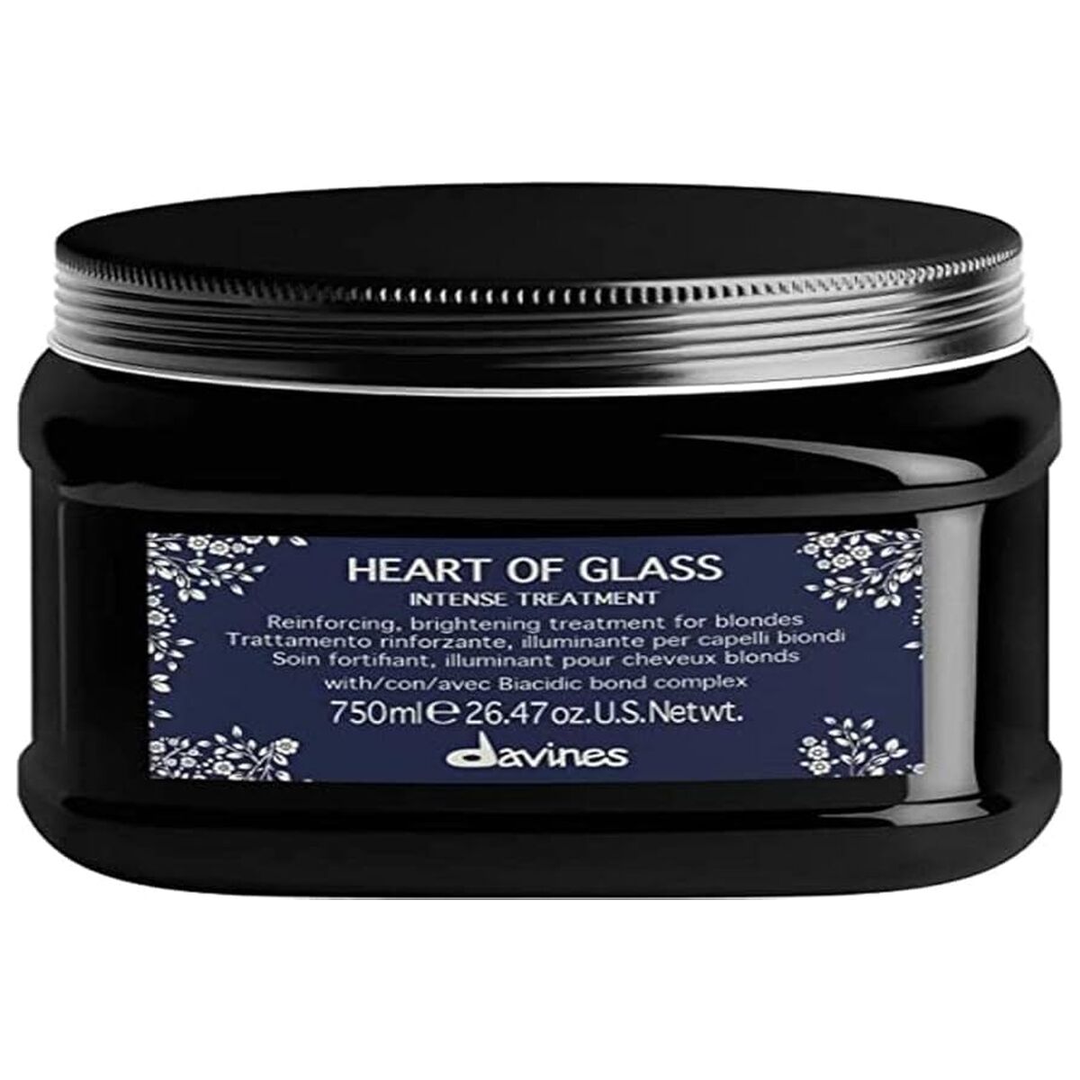 Tratamento Intensivo Reparador Davines Heart Of Glass 750 ml