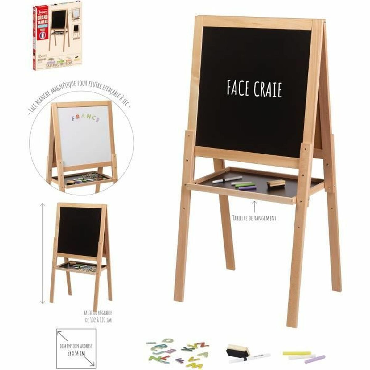 Quadro de Dupla Face Jeujura