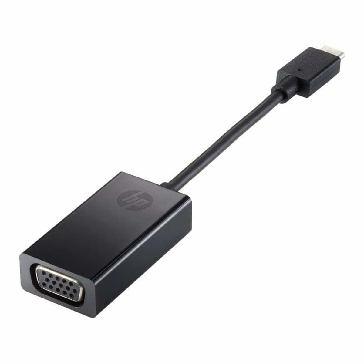 Adaptador USB-C para VGA HP 4SH06AA Preto