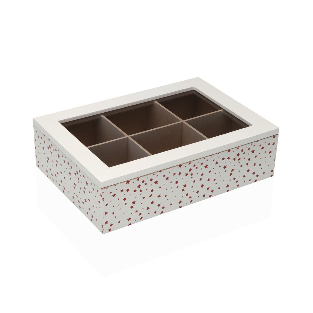 Caixa para Infusões Versa STELLA Madeira 17 x 7 x 24 cm