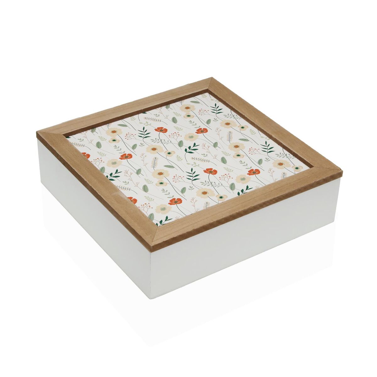 Guarda-Joias Versa VERDI Madeira MDF 24 x 7 x 24 cm