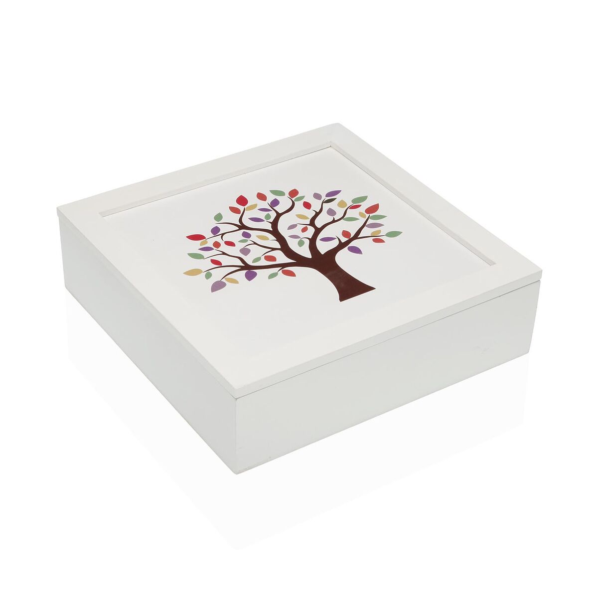 Guarda-Joias Versa TREE Madeira MDF 24 x 7 x 24 cm