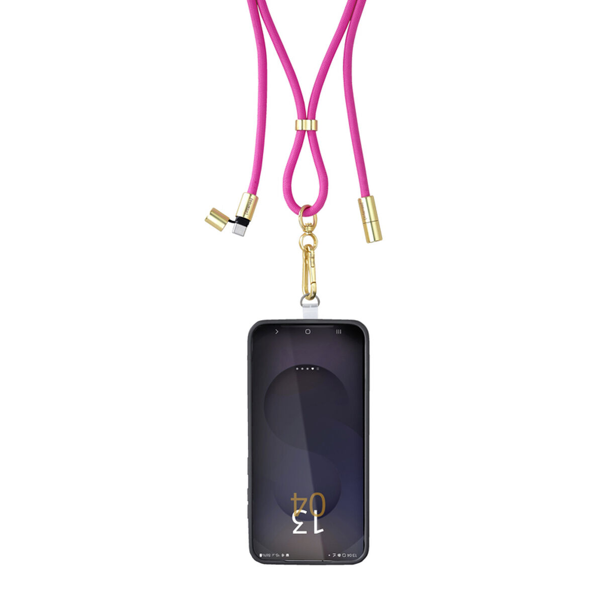 Cabo USB-C INTENSO 7991004 Cor de Rosa