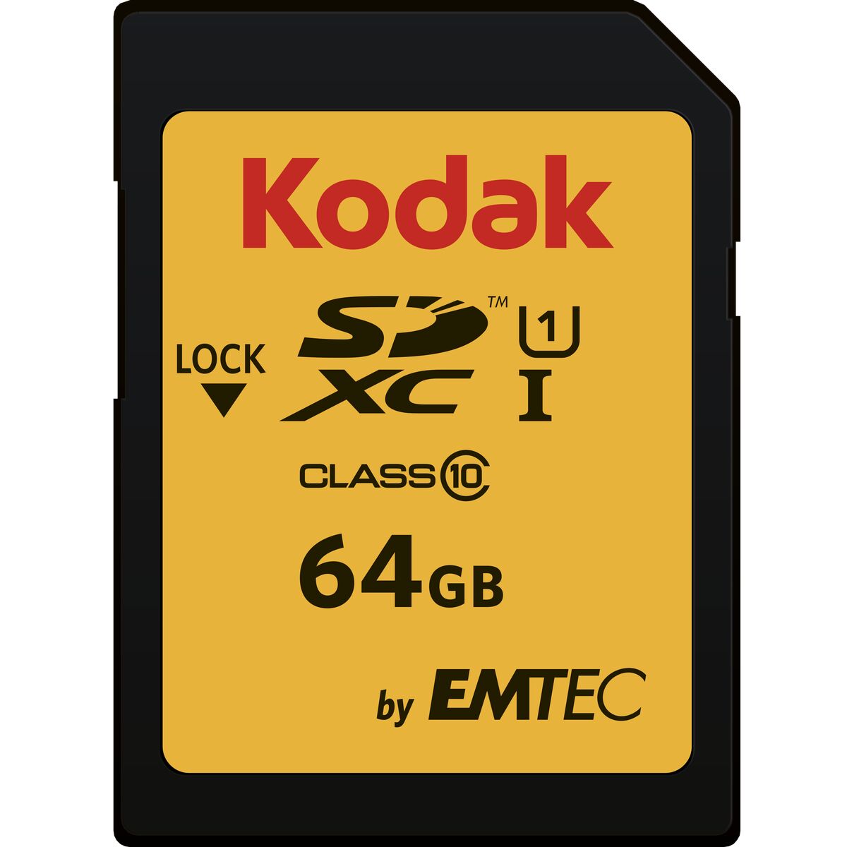 Cartão de Memória Micro SD com Adaptador Kodak EKMSD64GXC10K 64