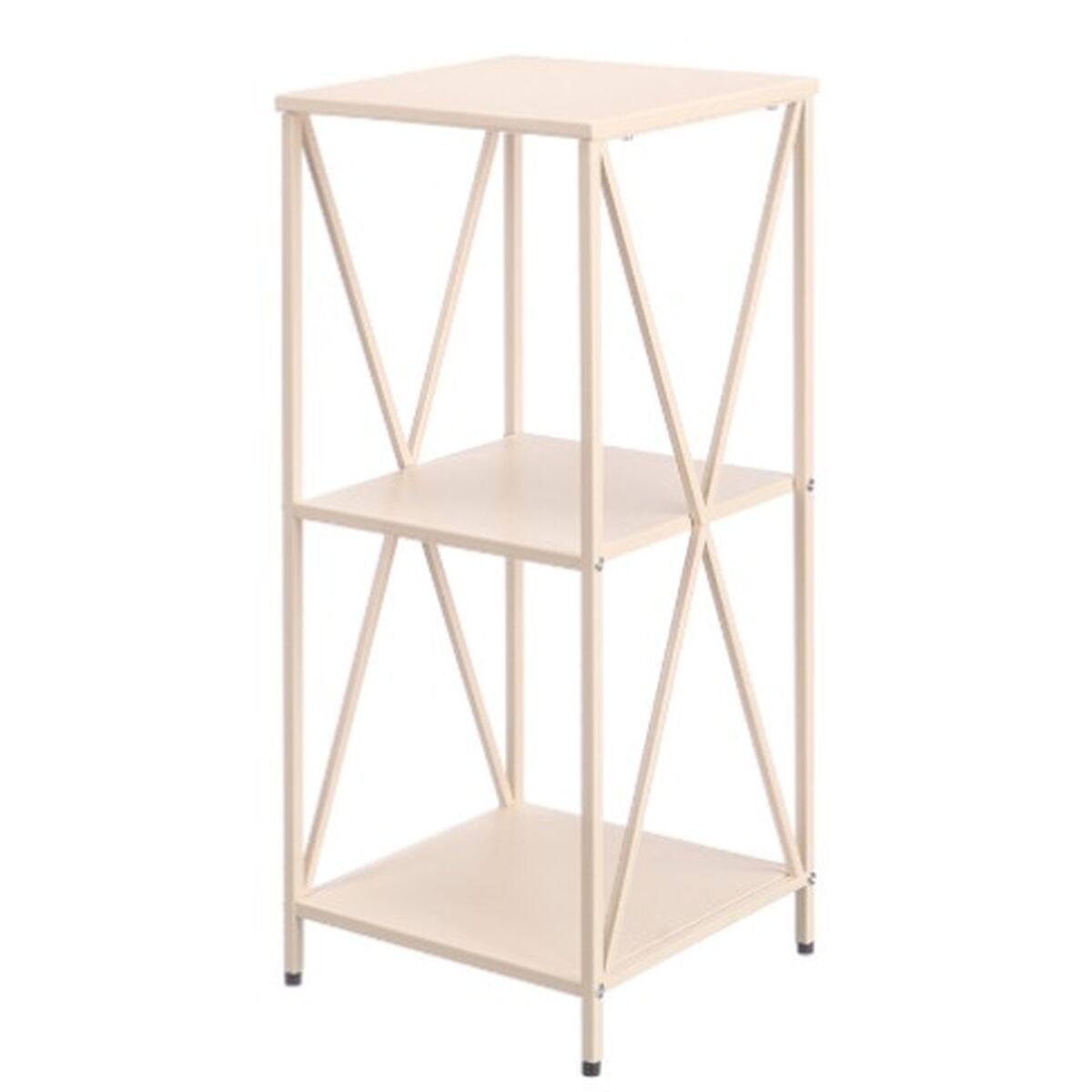 Estantes Gift Decor Bege Metal 33 x 33 x 75 cm