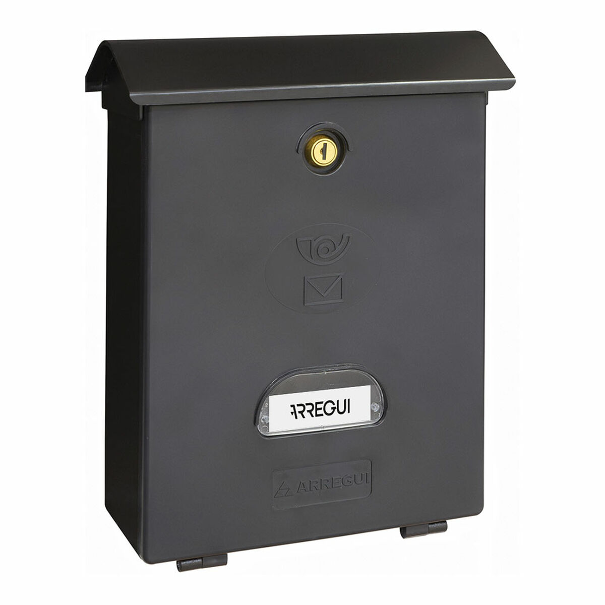 Caixa de correio Arregui Preto poliestireno Classic 27 X 11 X 34,6 cm