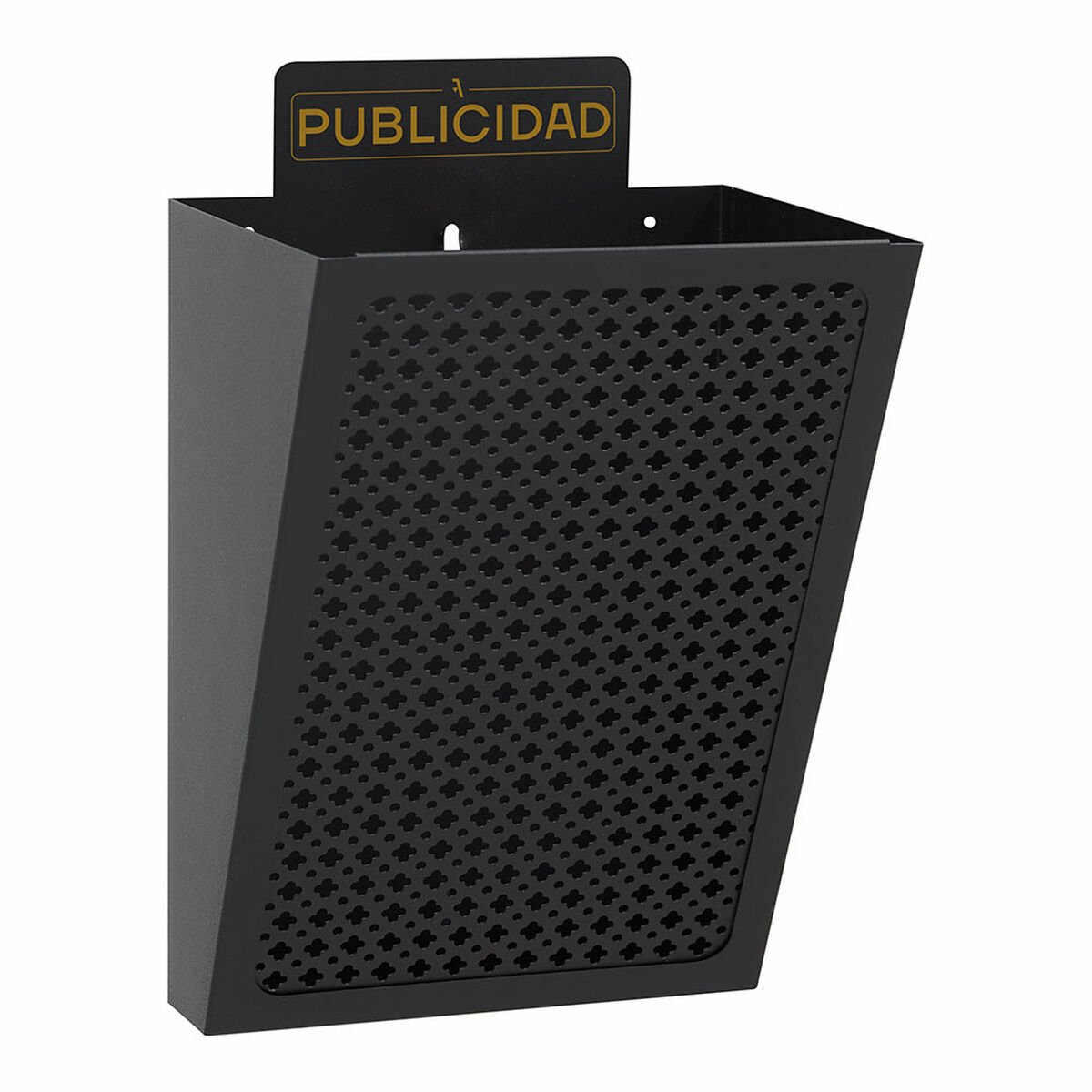 Caixa de correio Arregui Preto Aço 22 x 19 x 35,5 cm