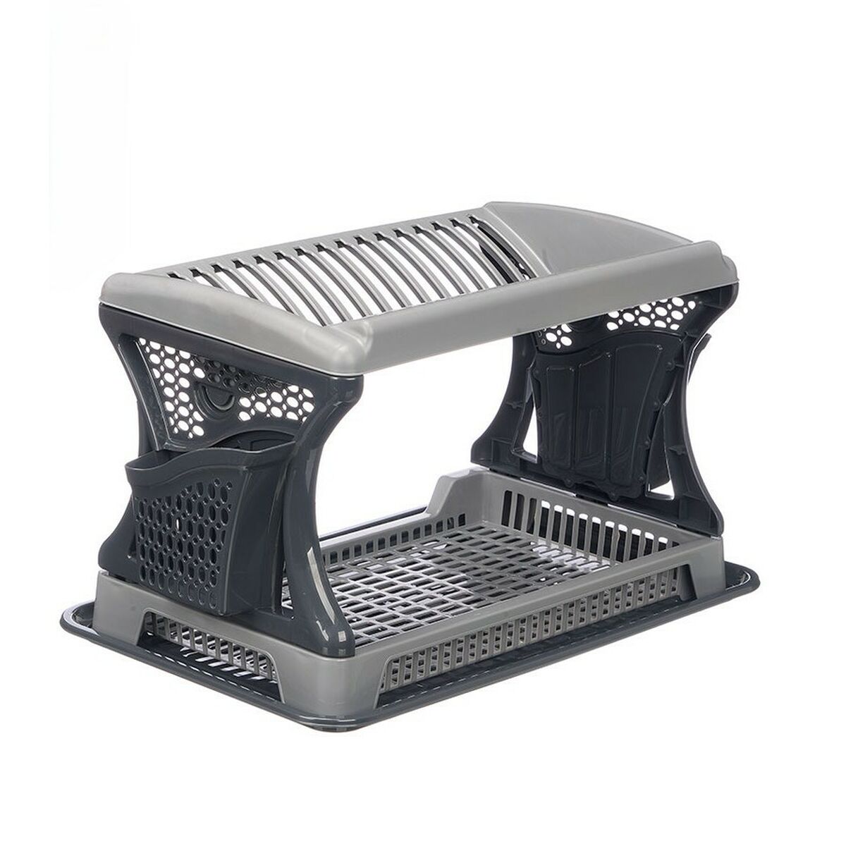 Escorredor de Louça Kinvara Cinzento 47,5 x 30 x 27,5 cm