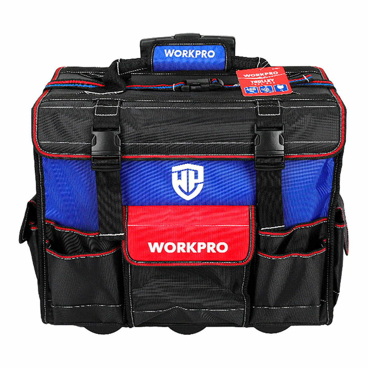 Saco de ferramentas Workpro Poliéster Azul Preto Vermelho