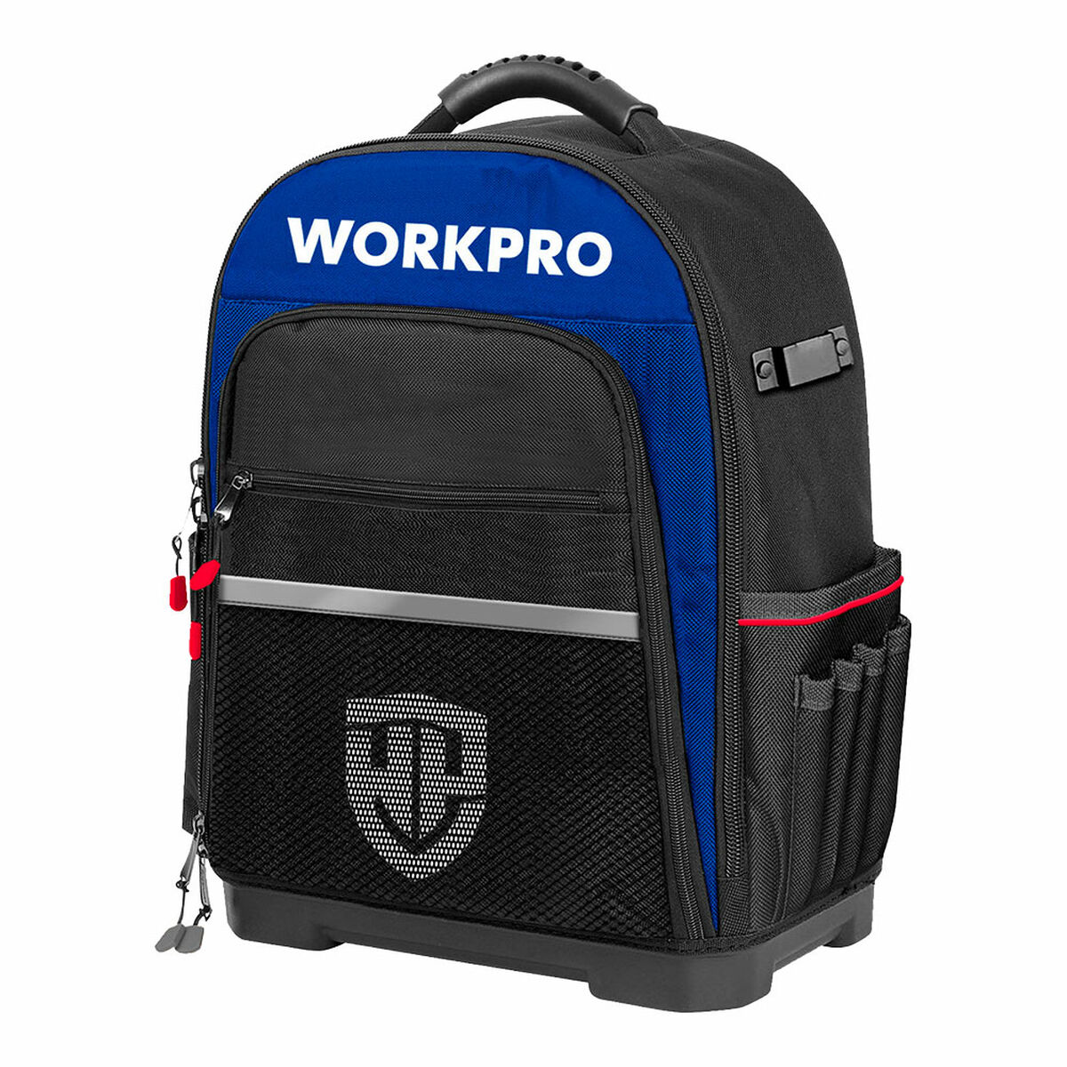 Porta-ferramentas Workpro Azul Preto Poliéster Plástico 28 L Mochila