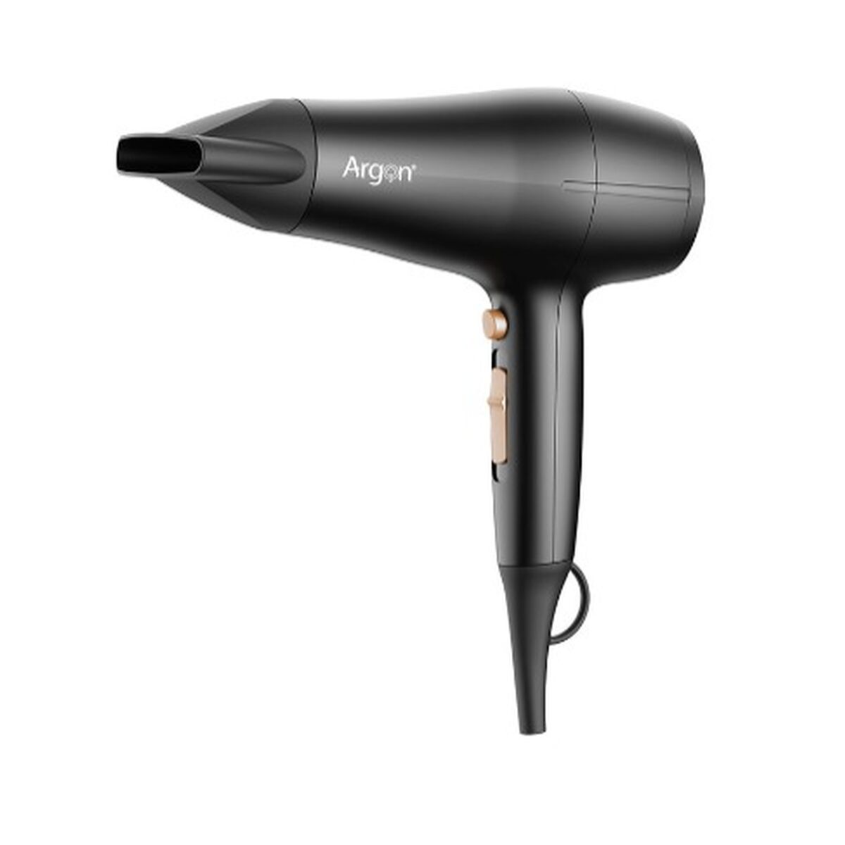 Secador de Cabelo Argon Preto Dourado 2200 W