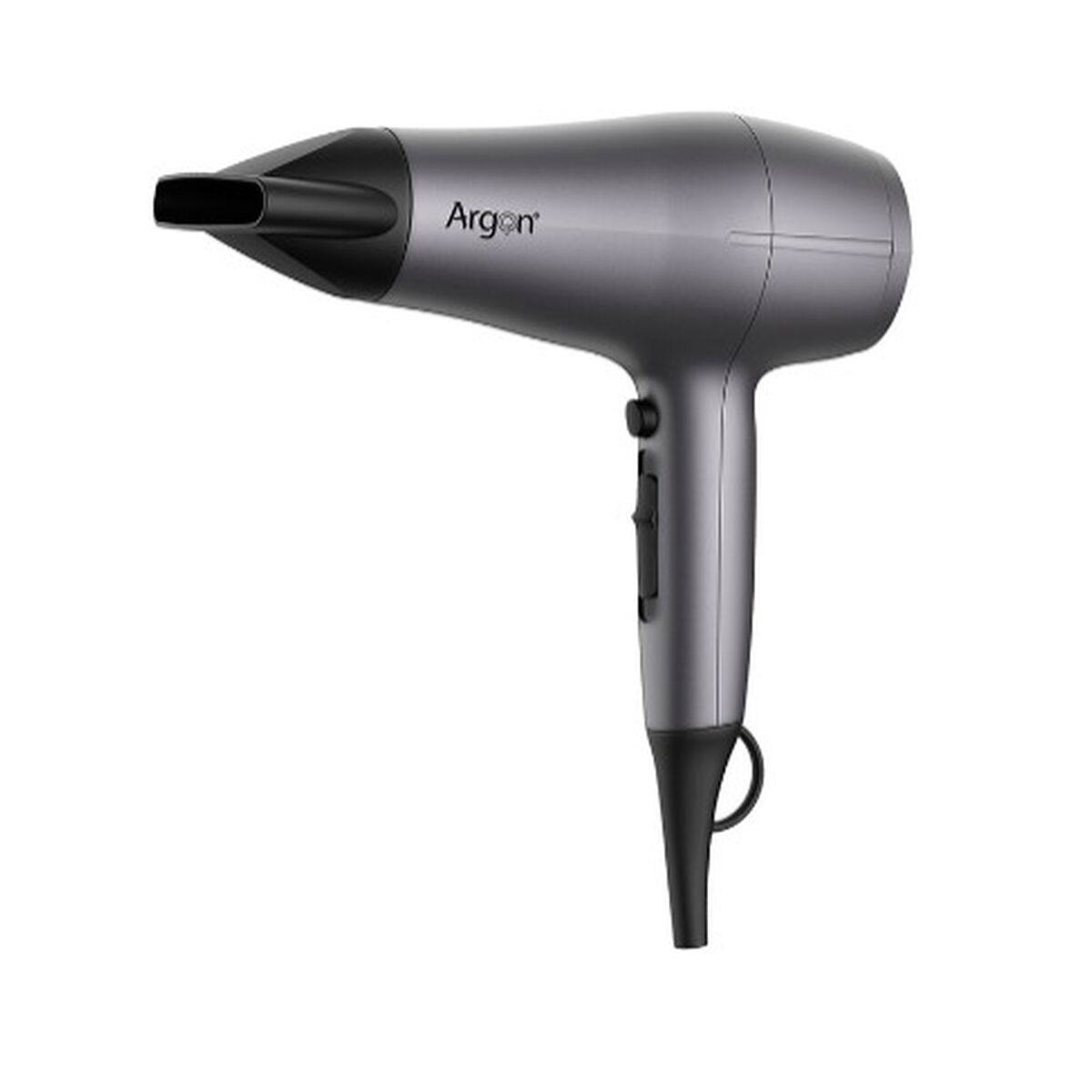 Secador de Cabelo Argon Preto Prateado 2200 W